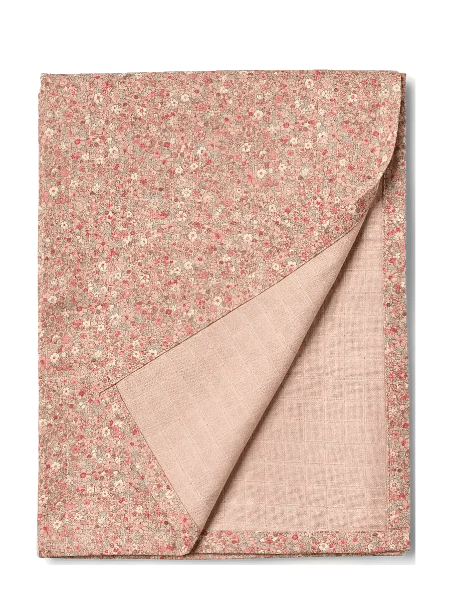Wheat - Muslin blanket Karly - muslin blankets - rose dust flower meadow - 0