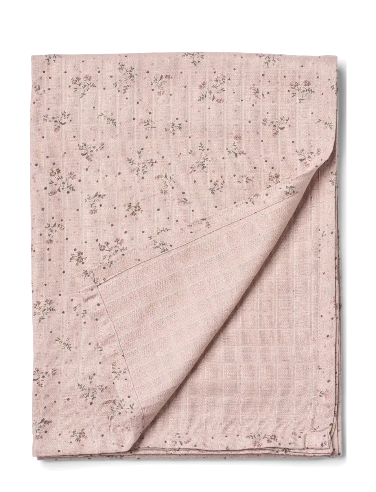 Wheat Muslin blanket Karly - Babyprodukter - SOFT LILAC FLOWERS / purple