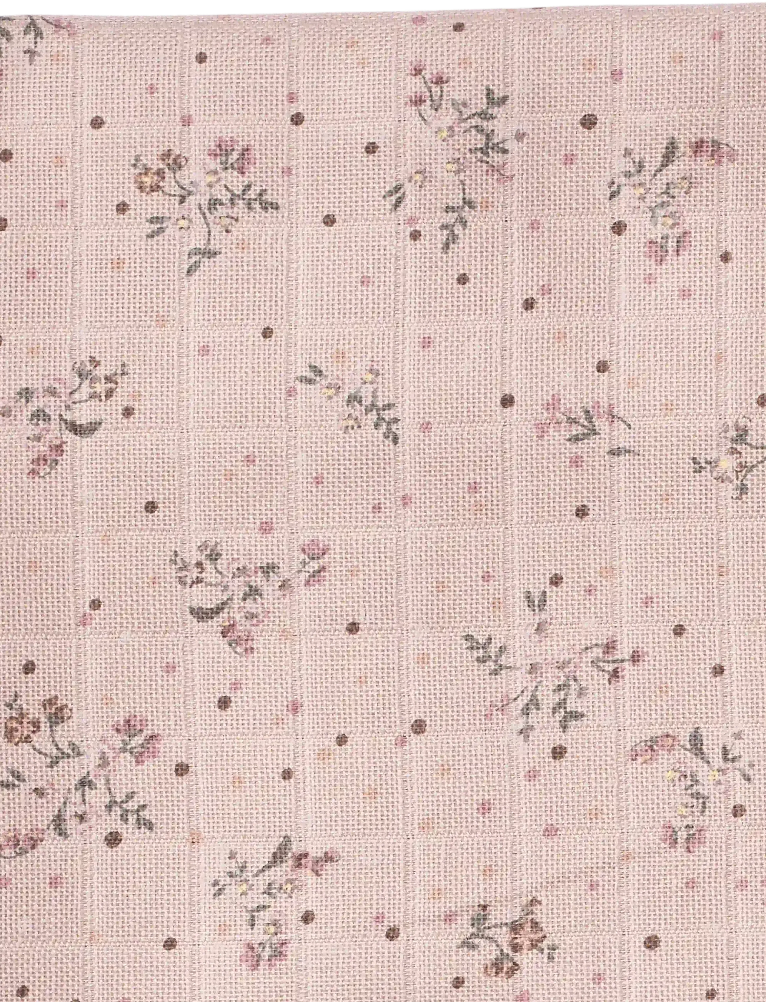 Wheat - Muslin blanket Karly - swaddles - soft lilac flowers - 3