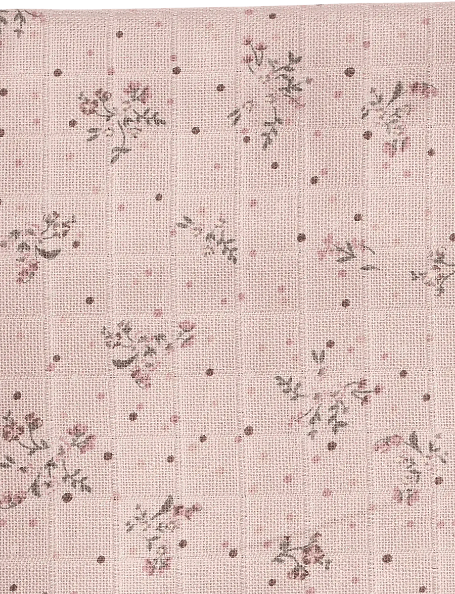 Wheat - Muslin blanket Karly - swaddles - soft lilac flowers - 3
