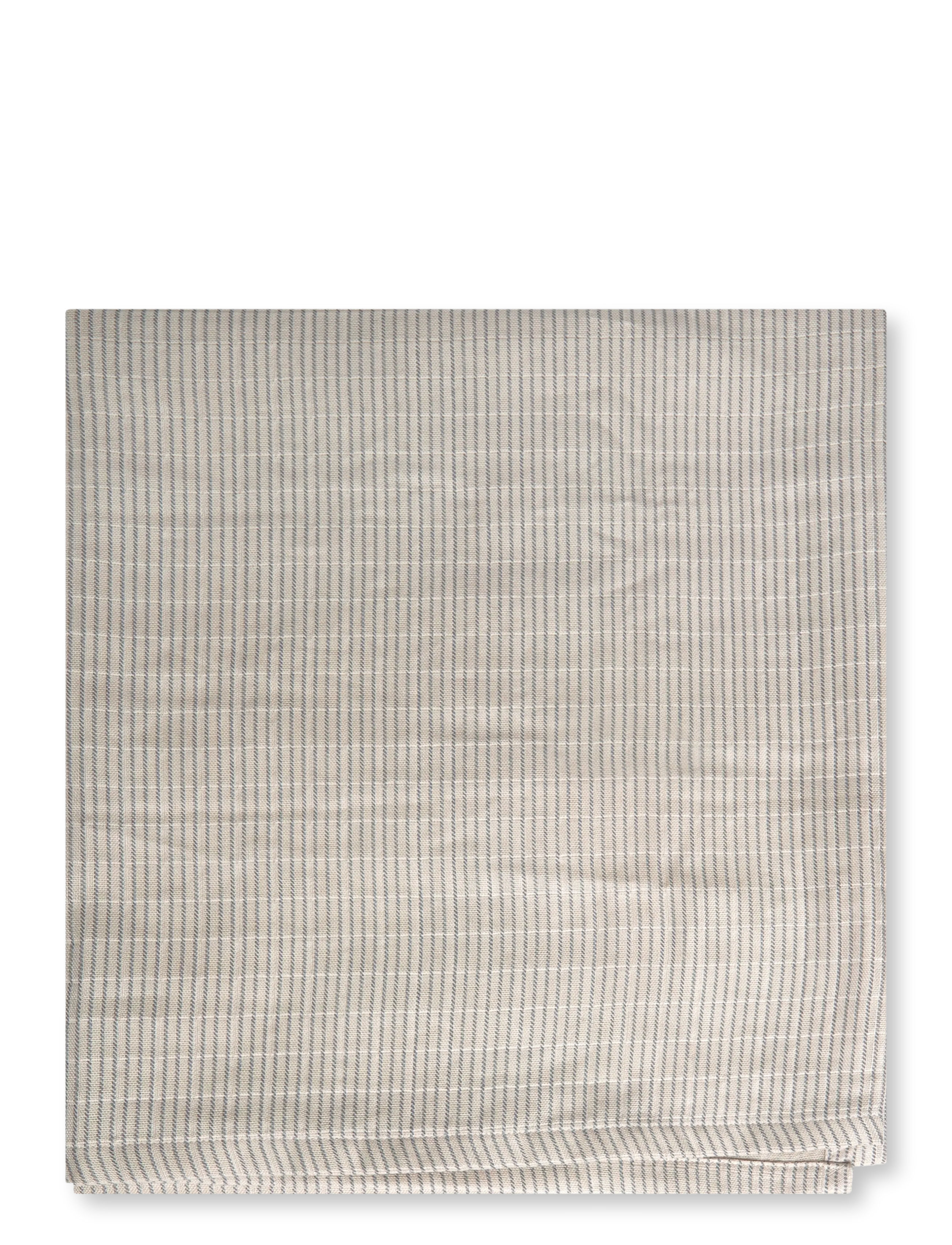 Wheat Muslin blanket Karly - Muslin blankets - STORMY WEATHER STRIPE / cream