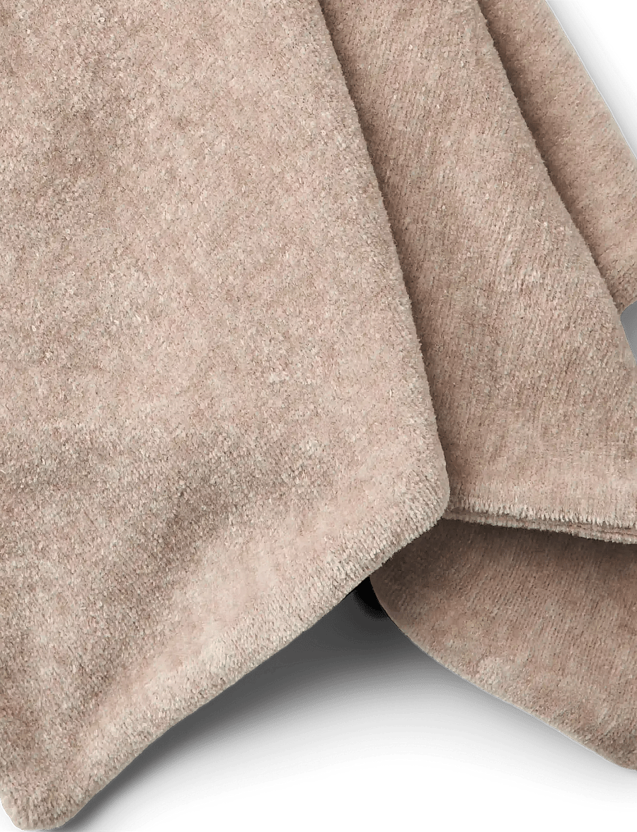 Wheat - Bunny Baby Lovey - cuddle blankets - melange rose - 2