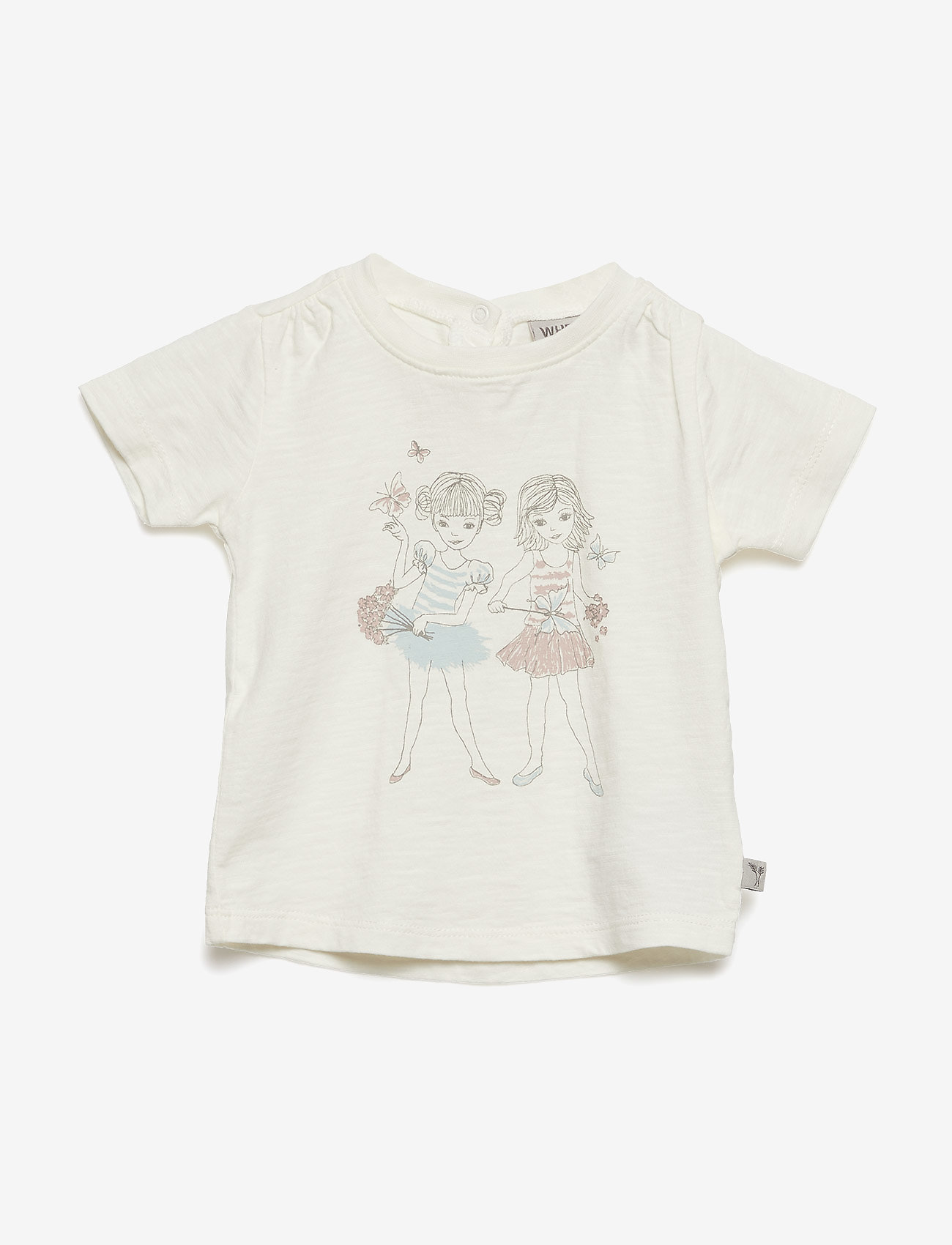 Wheat - T-Shirt Friends SS - ivory - 0