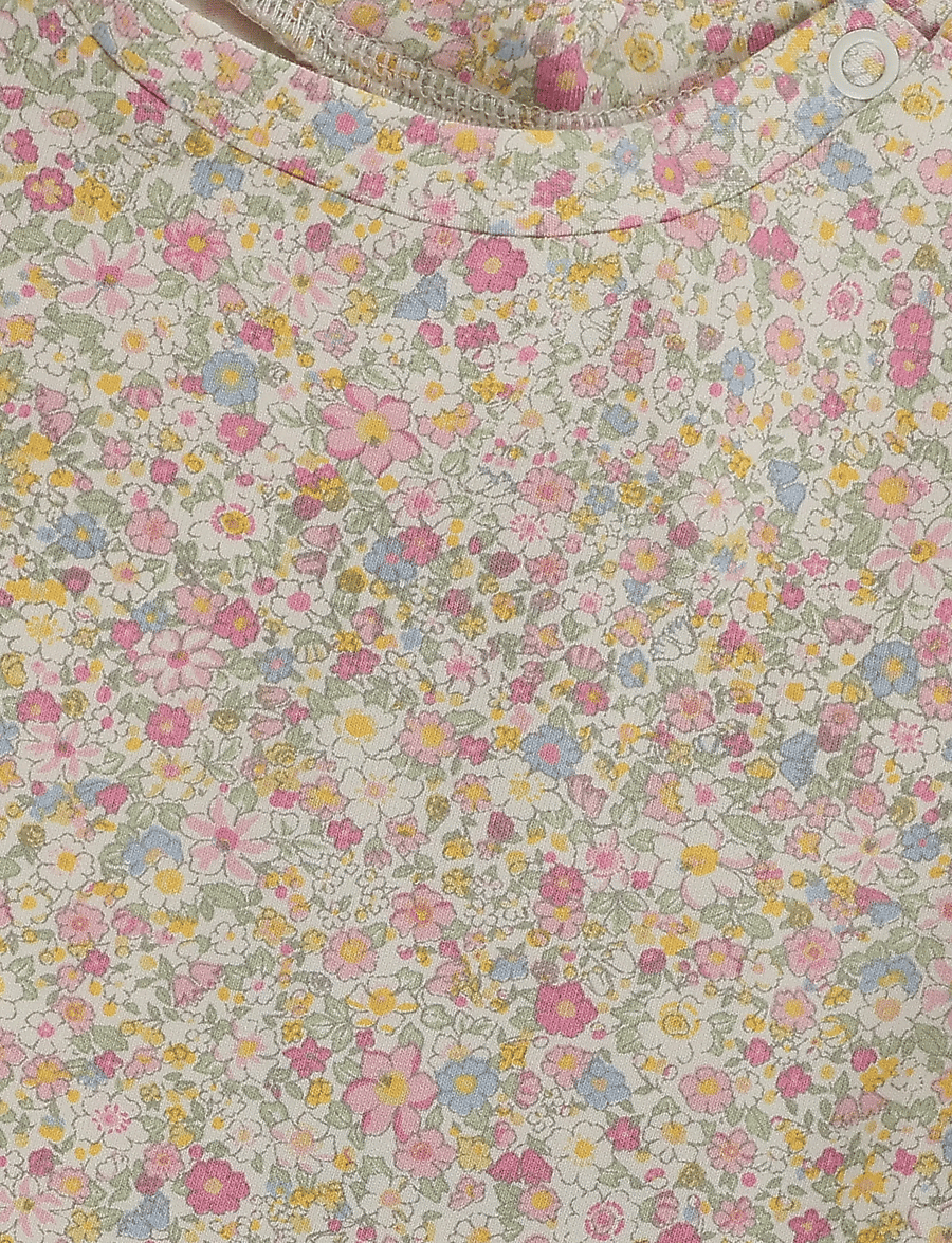Wheat - T-Shirt S/S Manna - kortærmede t-shirts - blush flower meadow - 2