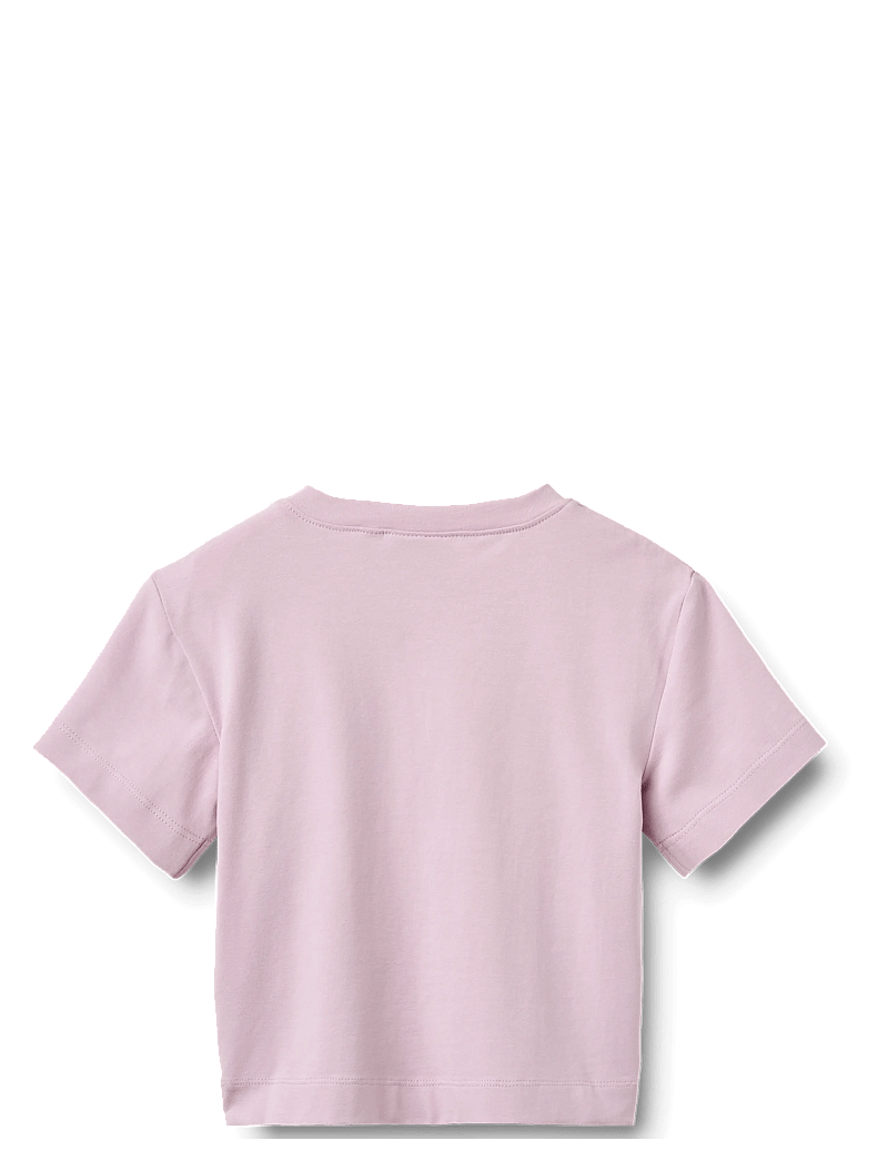 Wheat - 2 T-shirt S/S Ella - kortærmede t-shirts - magenta heart flowers - 5