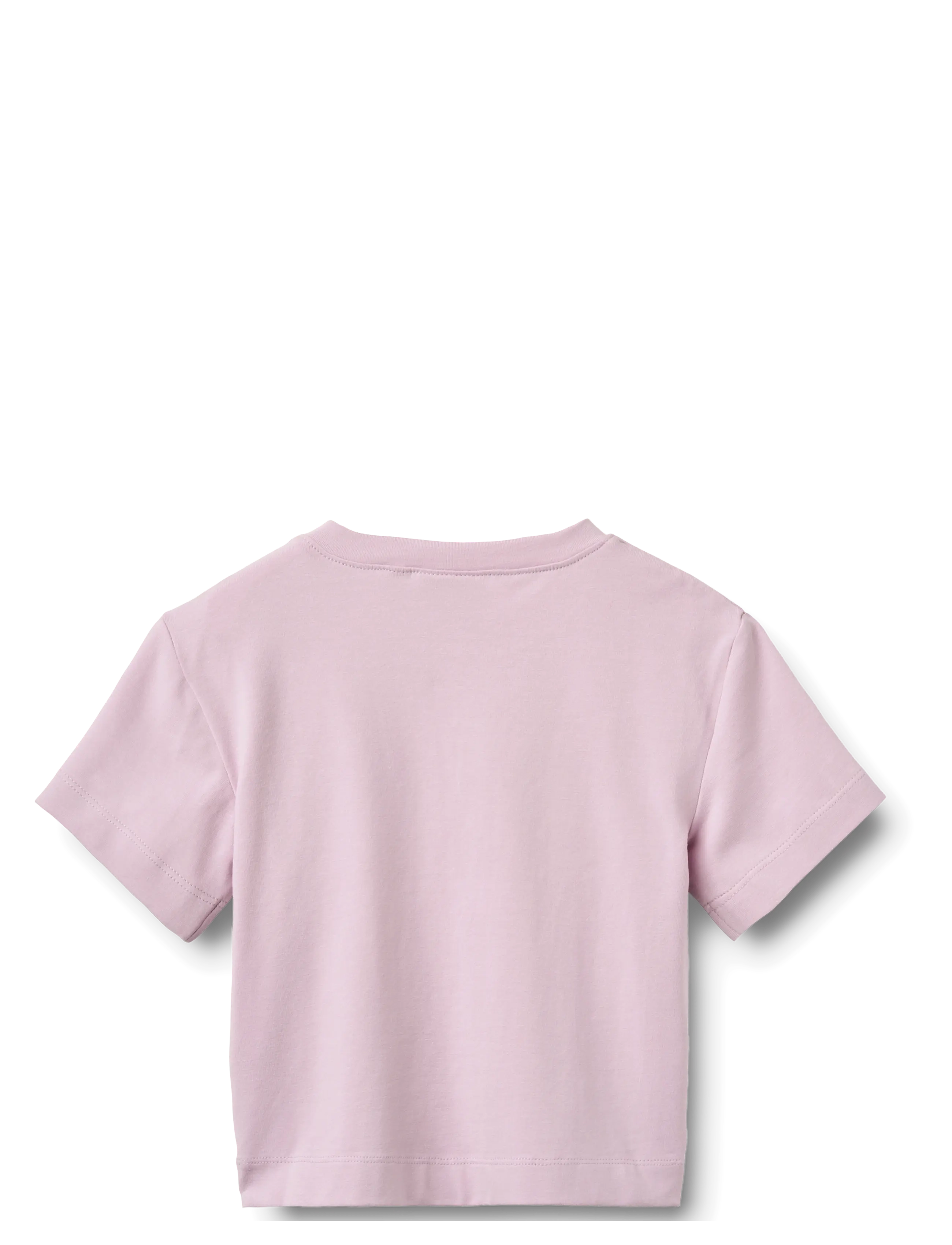 Wheat - 2 T-shirt S/S Ella - short-sleeved t-shirts - magenta heart flowers - 5