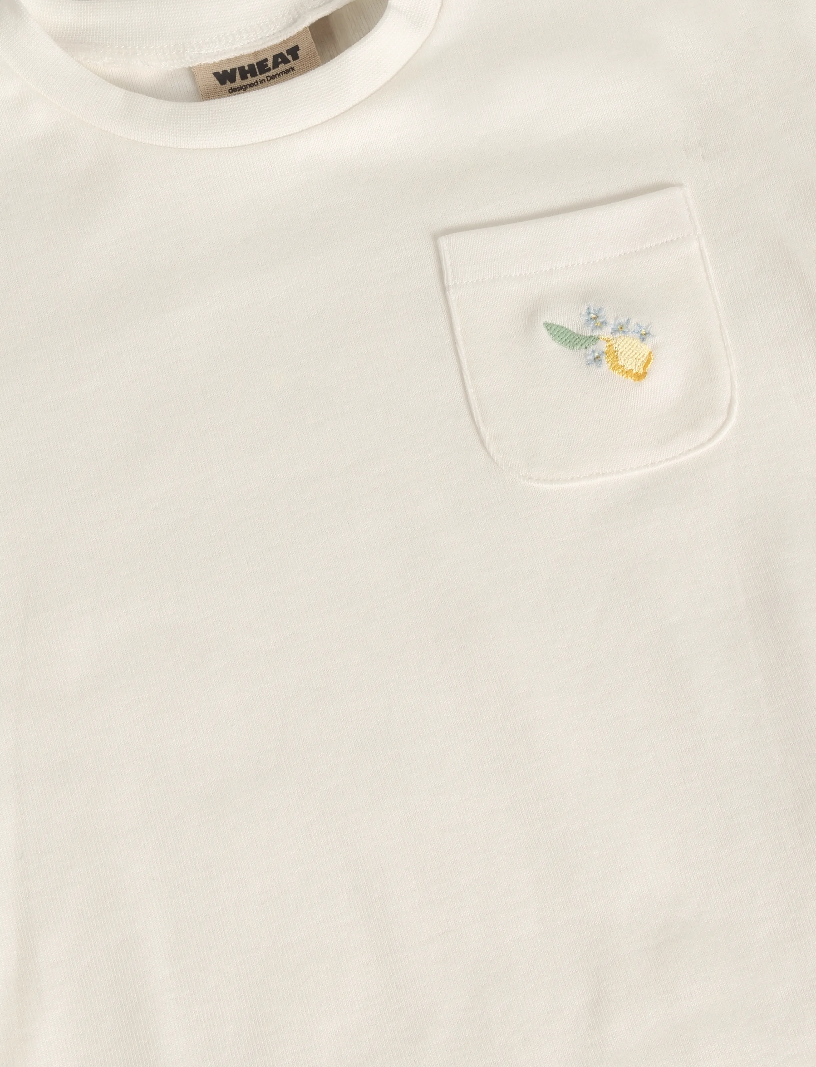 Wheat - T-shirt S/S Elsine - ivory - 2