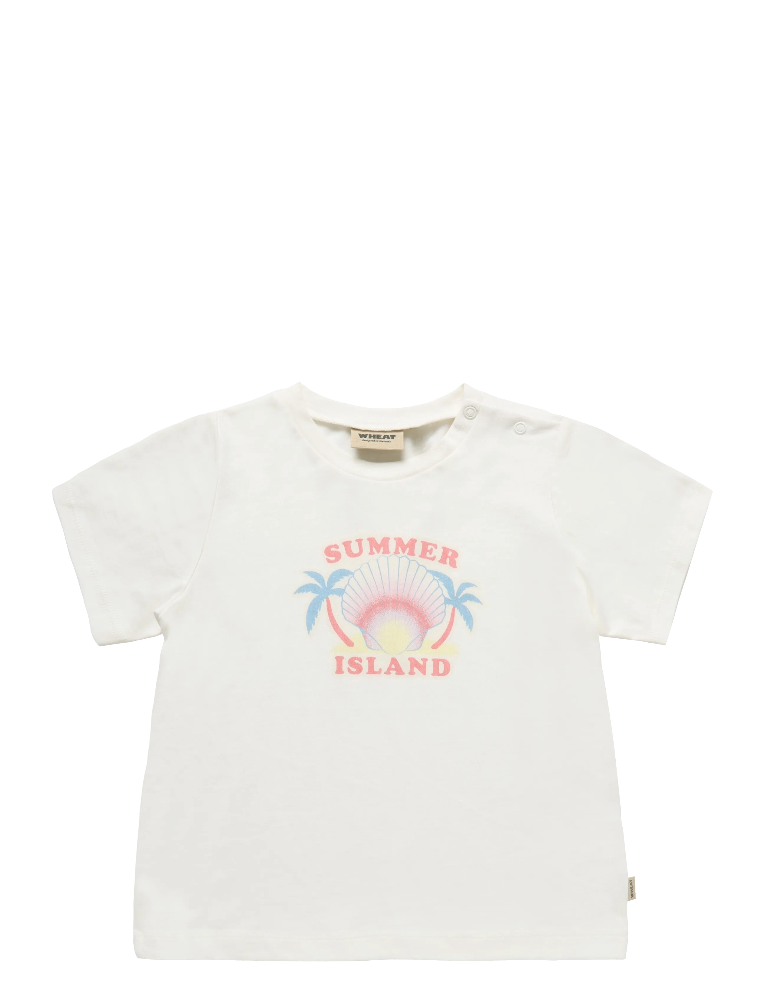 Wheat T-shirt S/S Mirsa - Short-sleeved t-shirts - CLOUD / cream