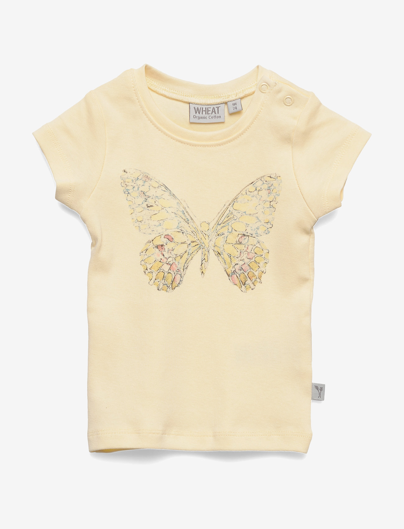 Wheat - T-Shirt Butterfly - lemon curd - 0