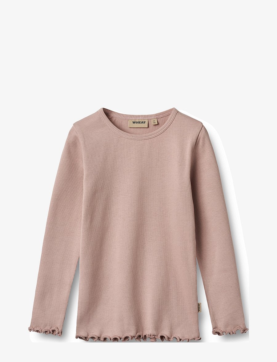 Wheat - T-shirt L/S Ida - langärmelig - rose powder - 0