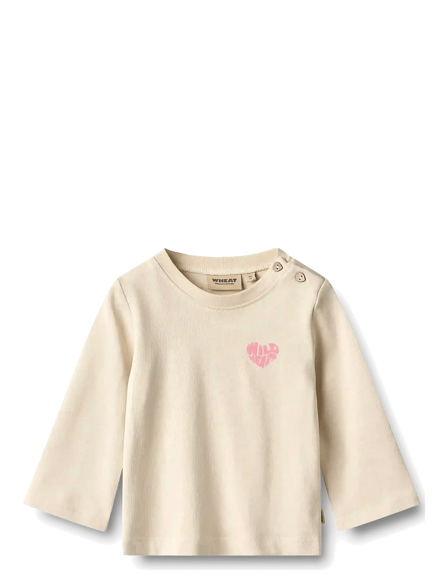 Wheat - T-shirt L/S Sina - langärmelig - offwhite - 0
