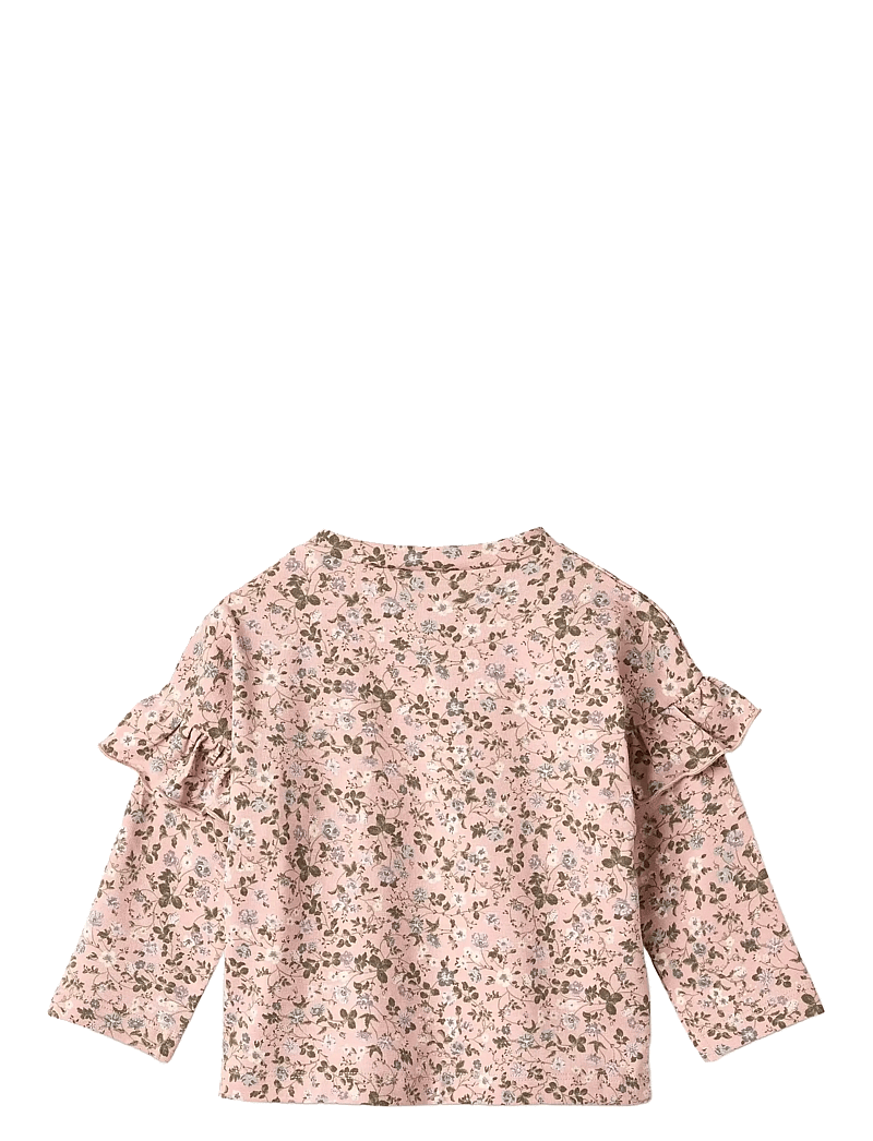 Wheat - T-shirt L/S Belinda - pikkade varrukatega t-särgid - rose powder flowers - 1