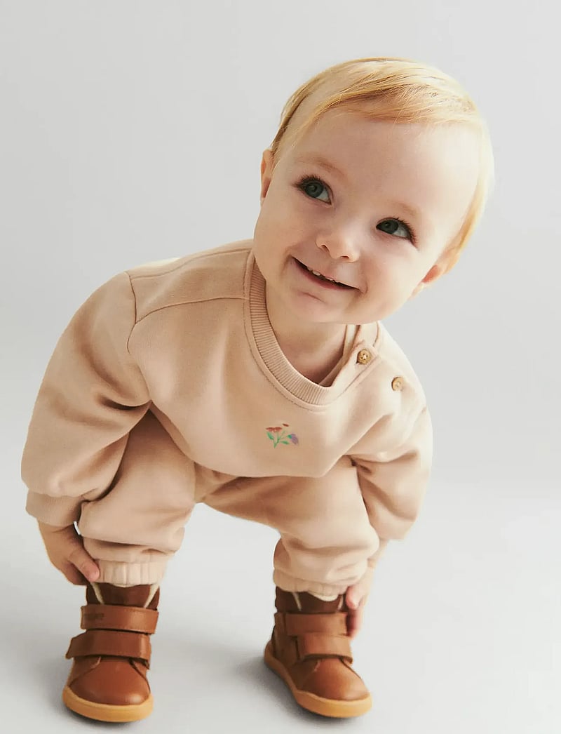 Wheat - Sweatshirt L/S embroidery Eliza - rose dust - 0