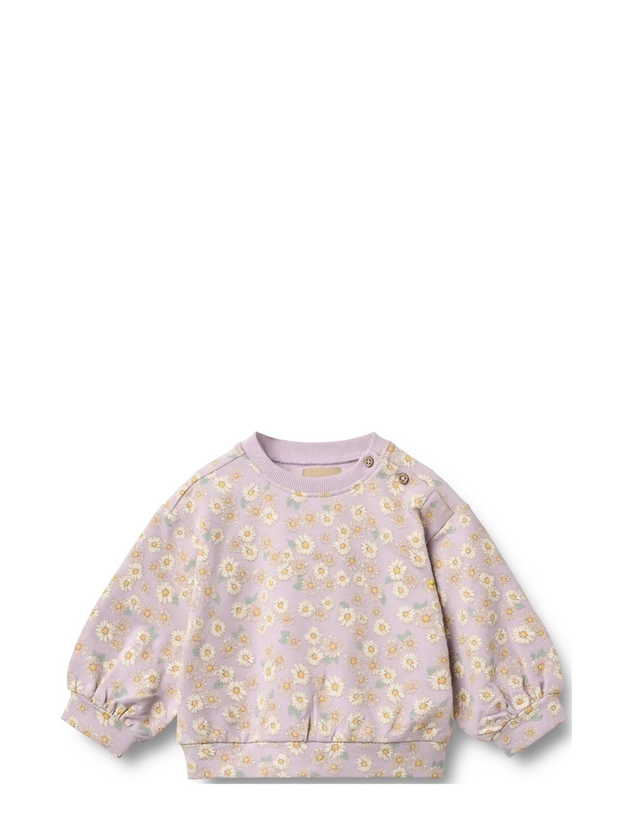 Wheat Sweatshirt L/S Lia - Sweatshirts & Kapuzenpullover - LAVENDER DAISIES / purple