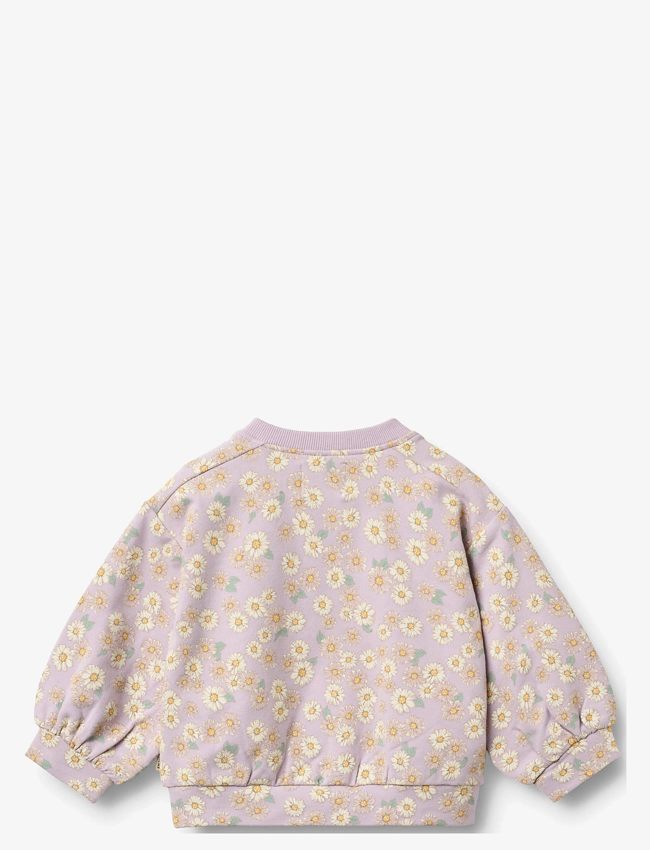 Wheat - Sweatshirt L/S Lia - dressipluusid - lavender daisies - 1