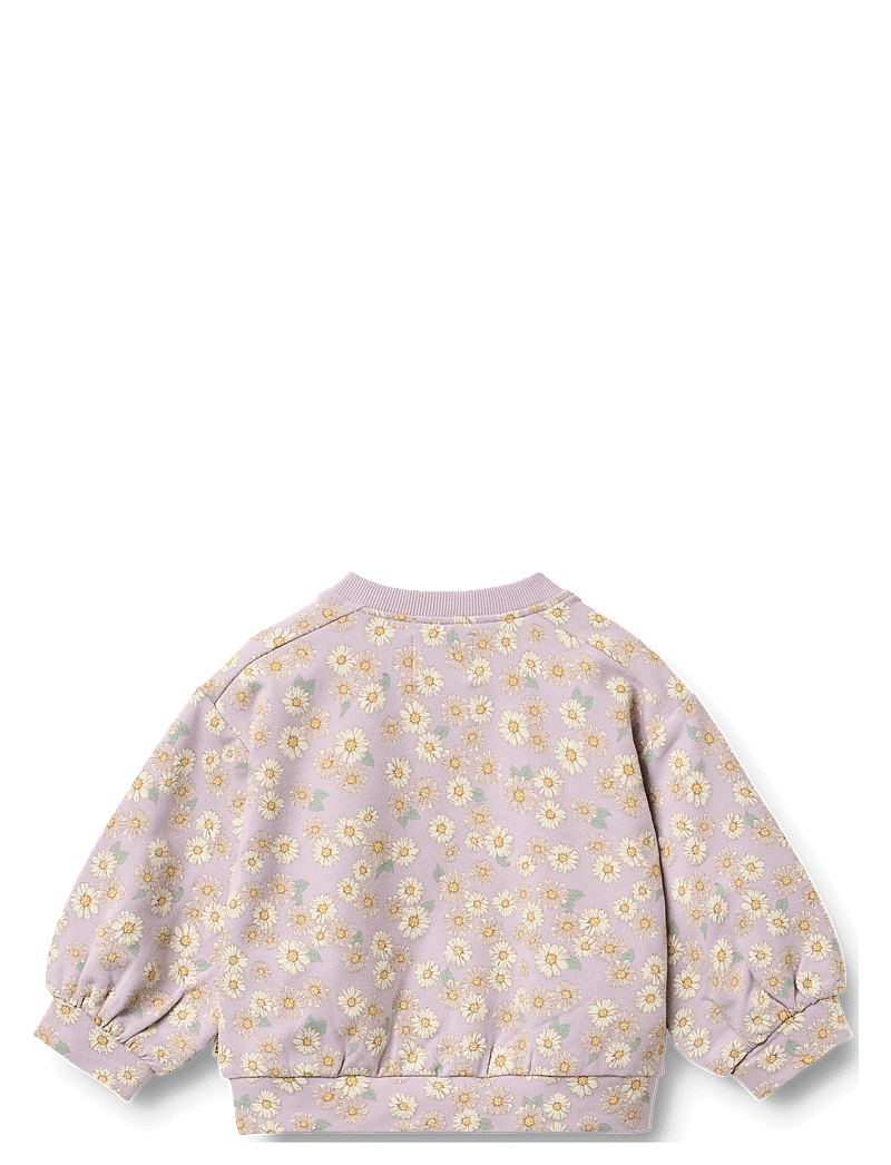 Wheat - Sweatshirt L/S Lia - dressipluusid - lavender daisies - 1