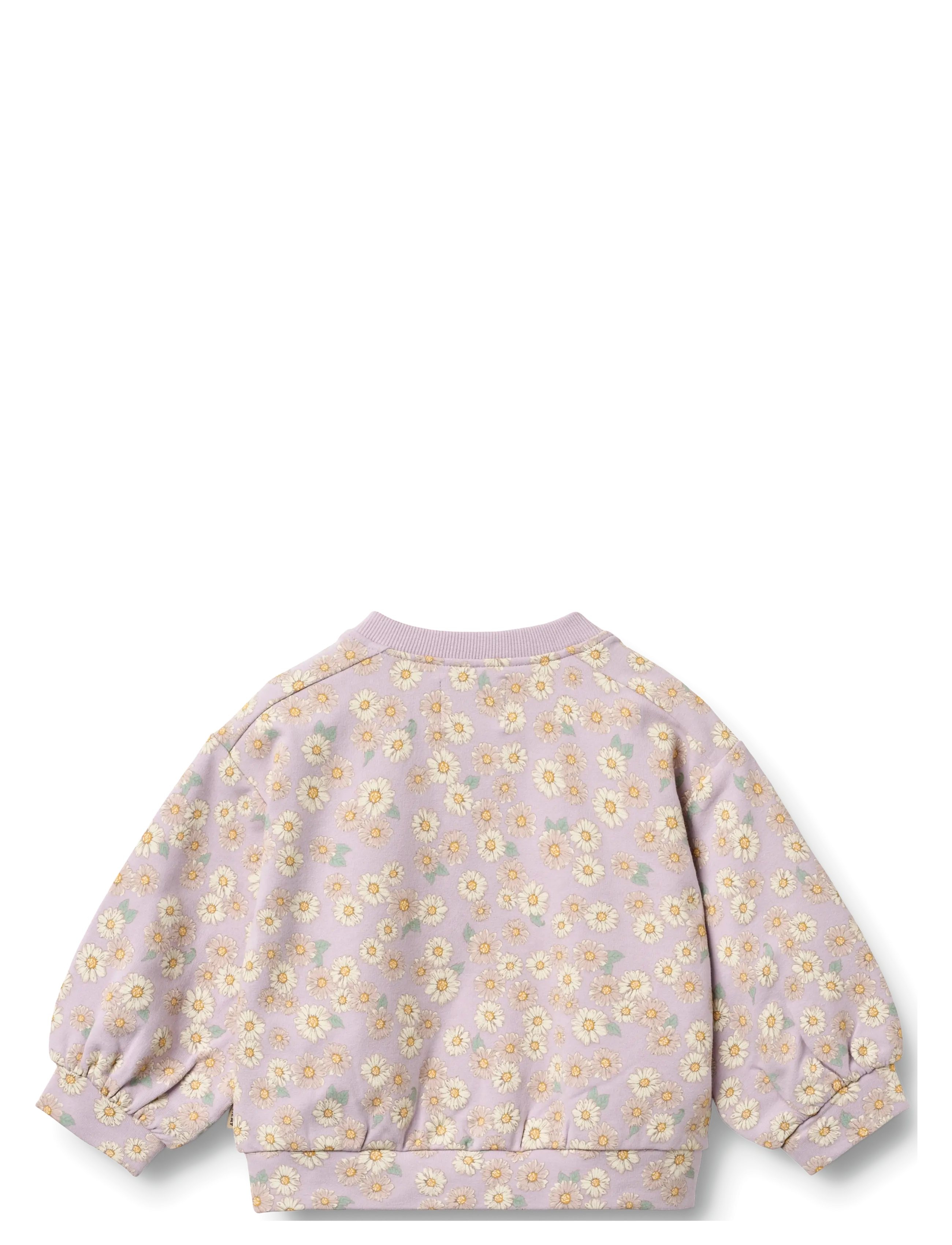 Wheat - Sweatshirt L/S Lia - sweatshirts & hættetrøjer - lavender daisies - 1