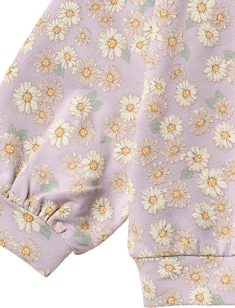 Wheat - Sweatshirt L/S Lia - dressipluusid - lavender daisies - 2