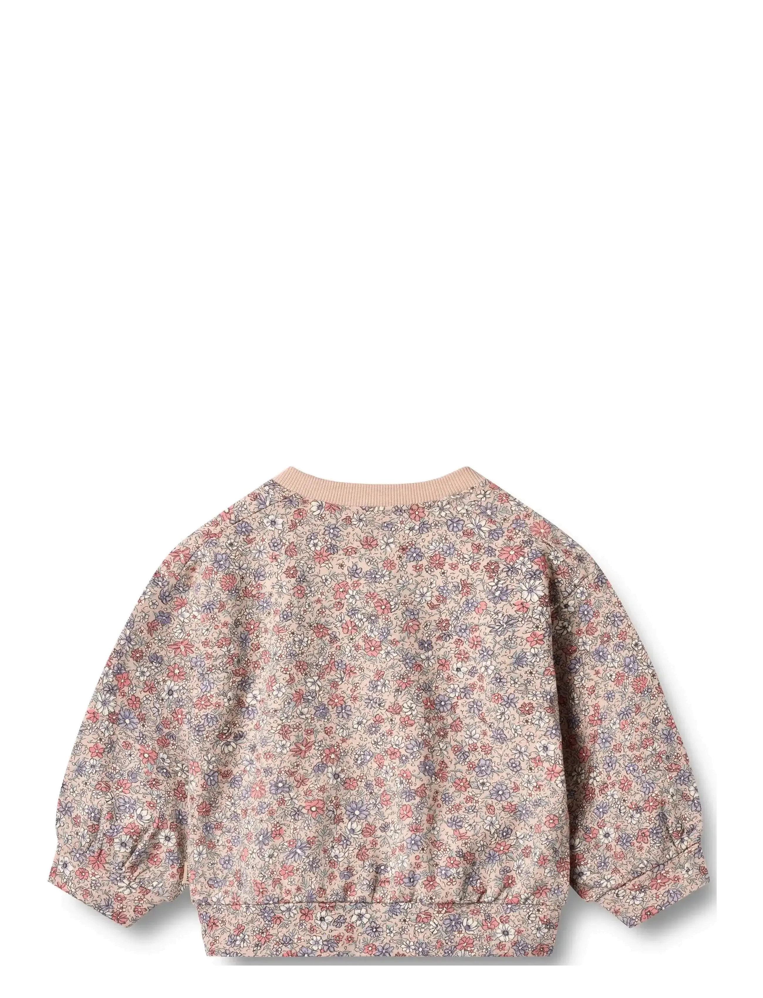 Wheat - Sweatshirt L/S Lia - sweatshirts - rose dust flowers - 1