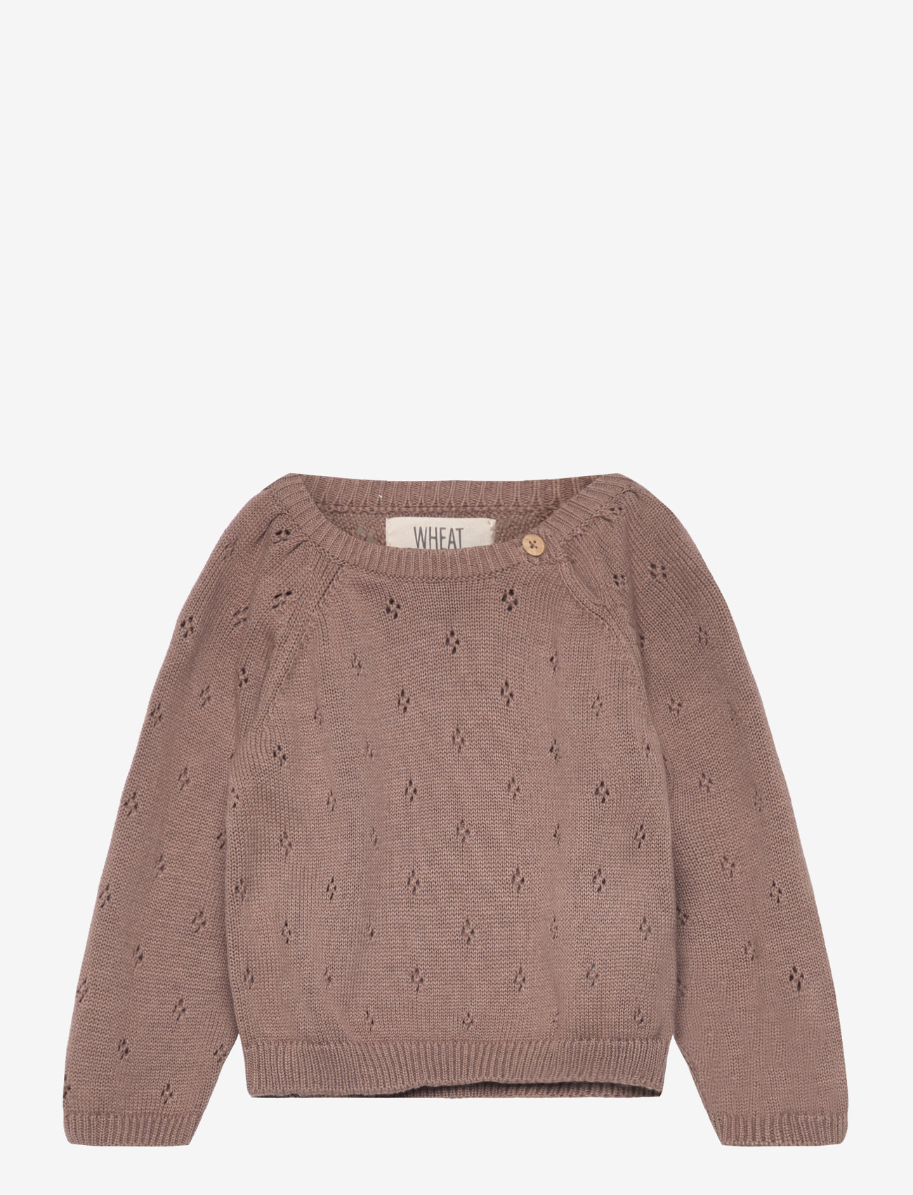 Wheat - Knit Pullover Mira - cocoa brown - 0