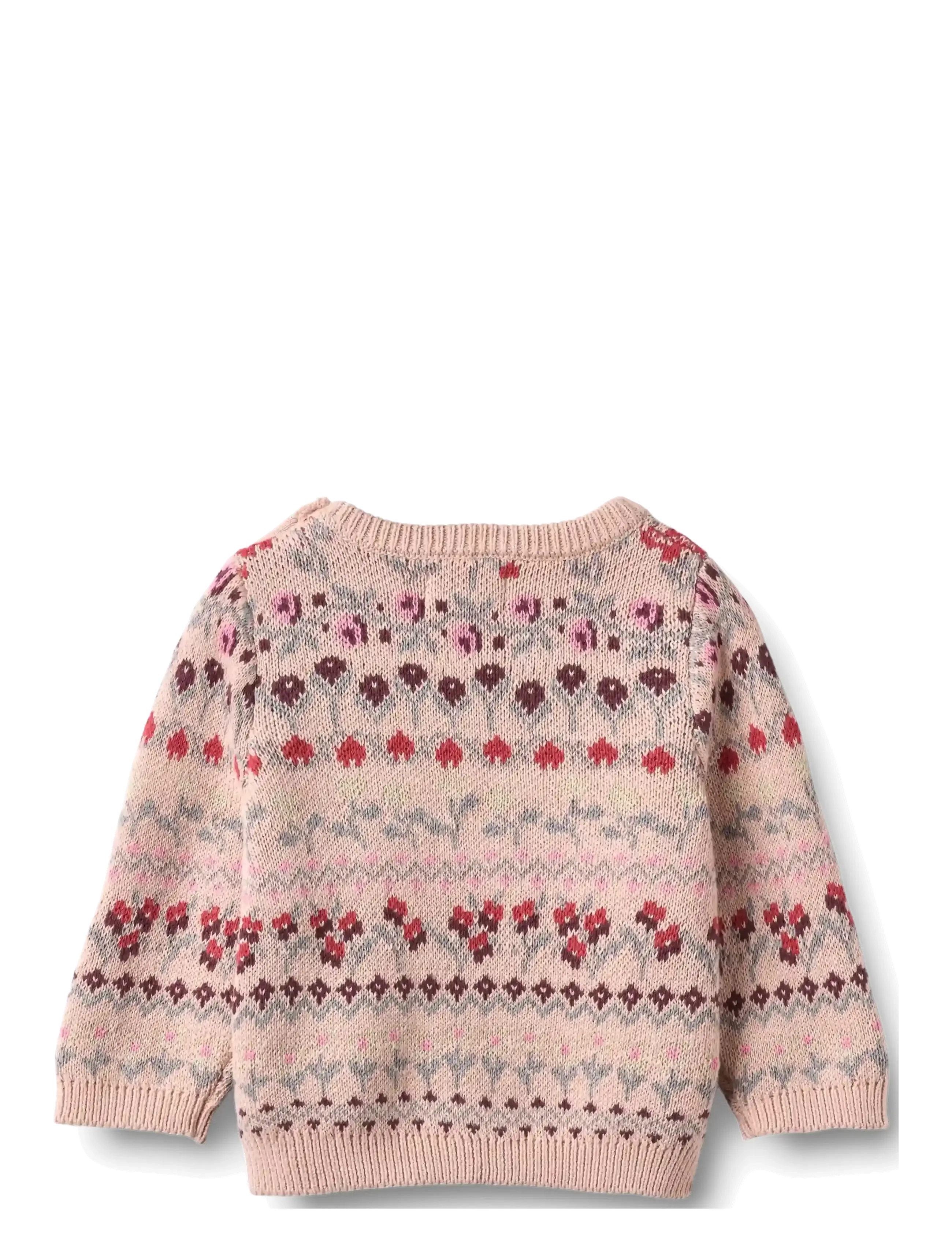 Wheat - Jacquard Pullover Mikmak - pullover - dim rose - 2