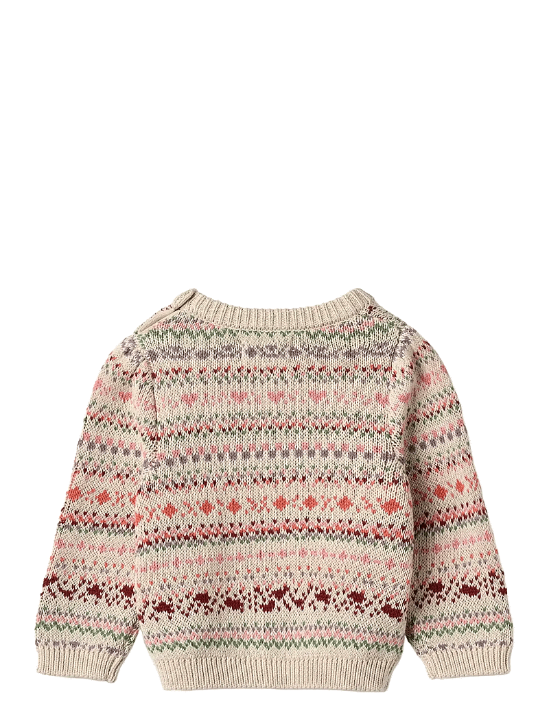 Wheat - Jacquard Pullover Olga - džemprid - multi - 1