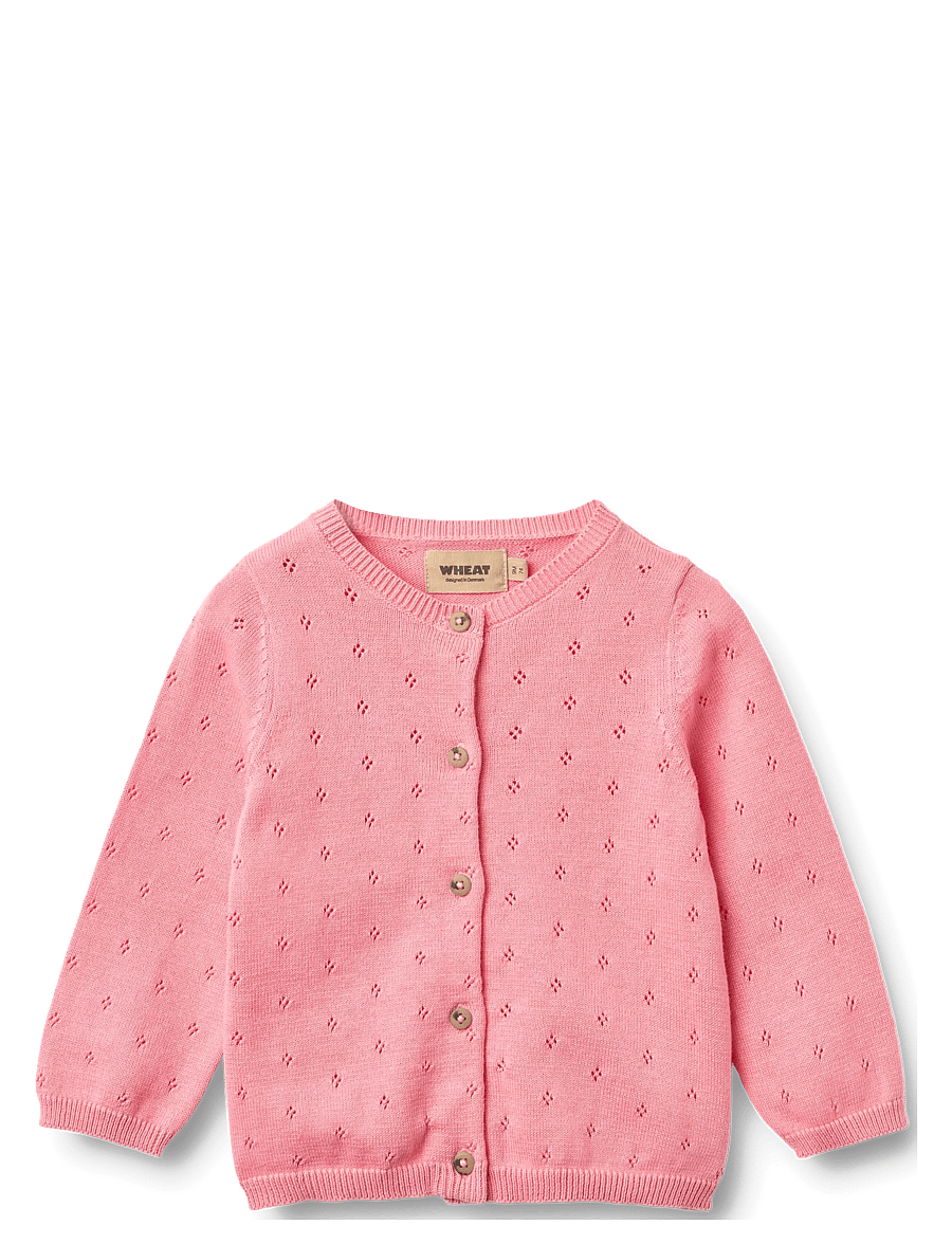 Wheat - Knit Cardigan Maia - kardiganid - bubblegum - 0