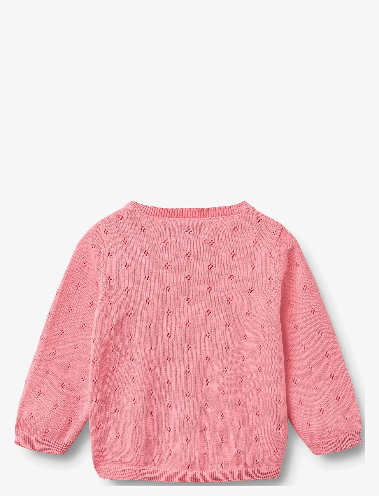 Wheat - Knit Cardigan Maia - cardigans - bubblegum - 1