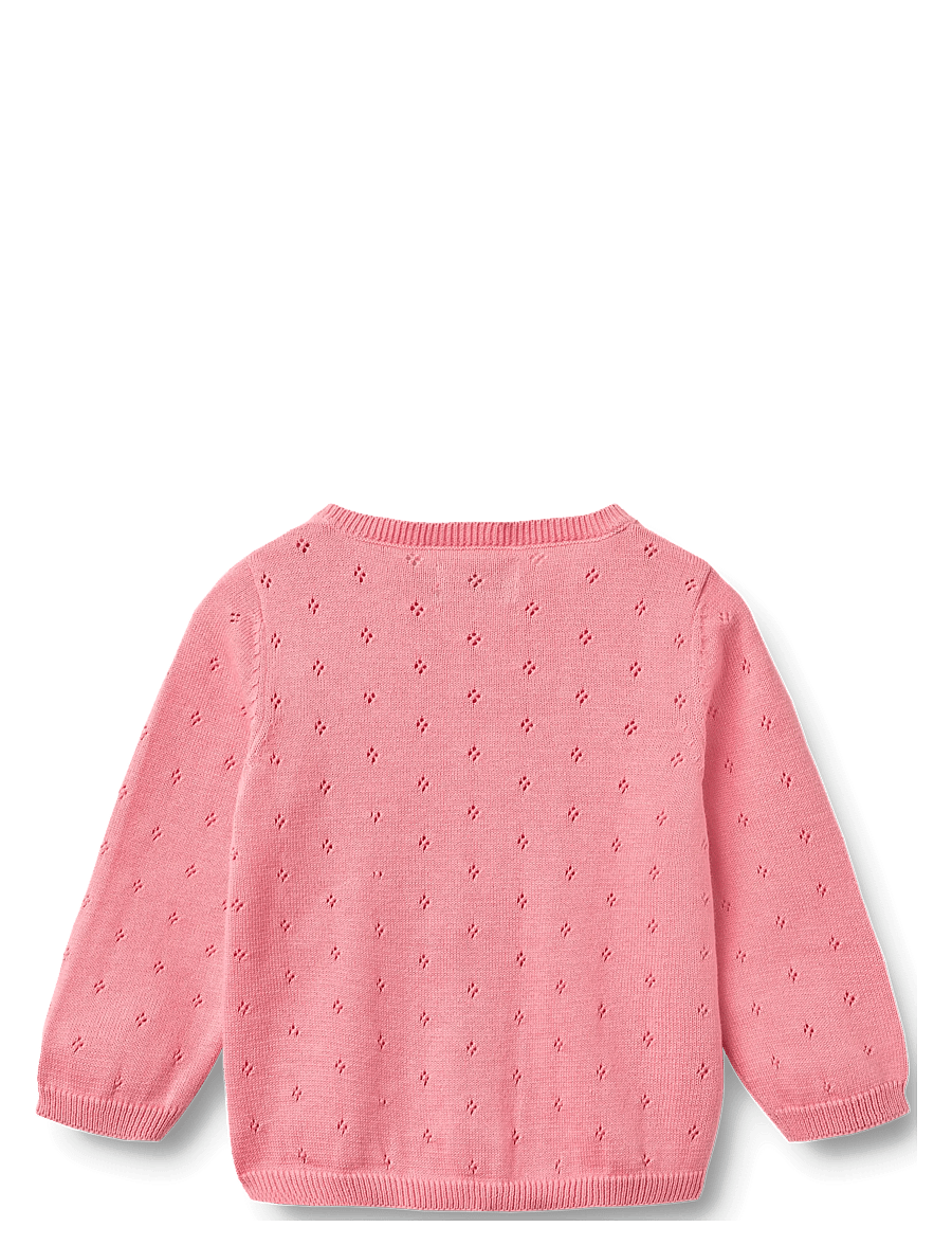 Wheat - Knit Cardigan Maia - kardiganid - bubblegum - 1