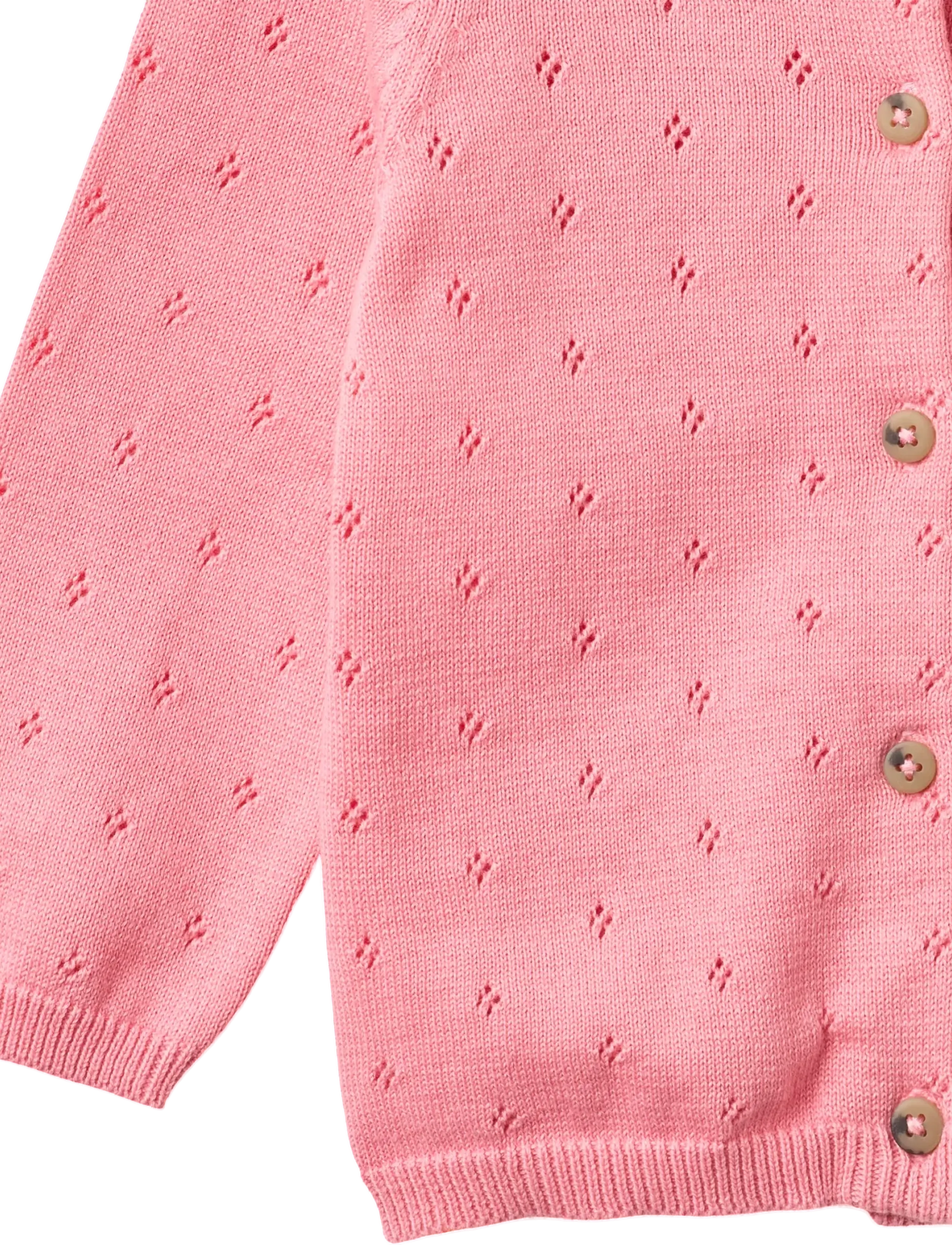 Wheat - Knit Cardigan Maia - kardiganid - bubblegum - 2