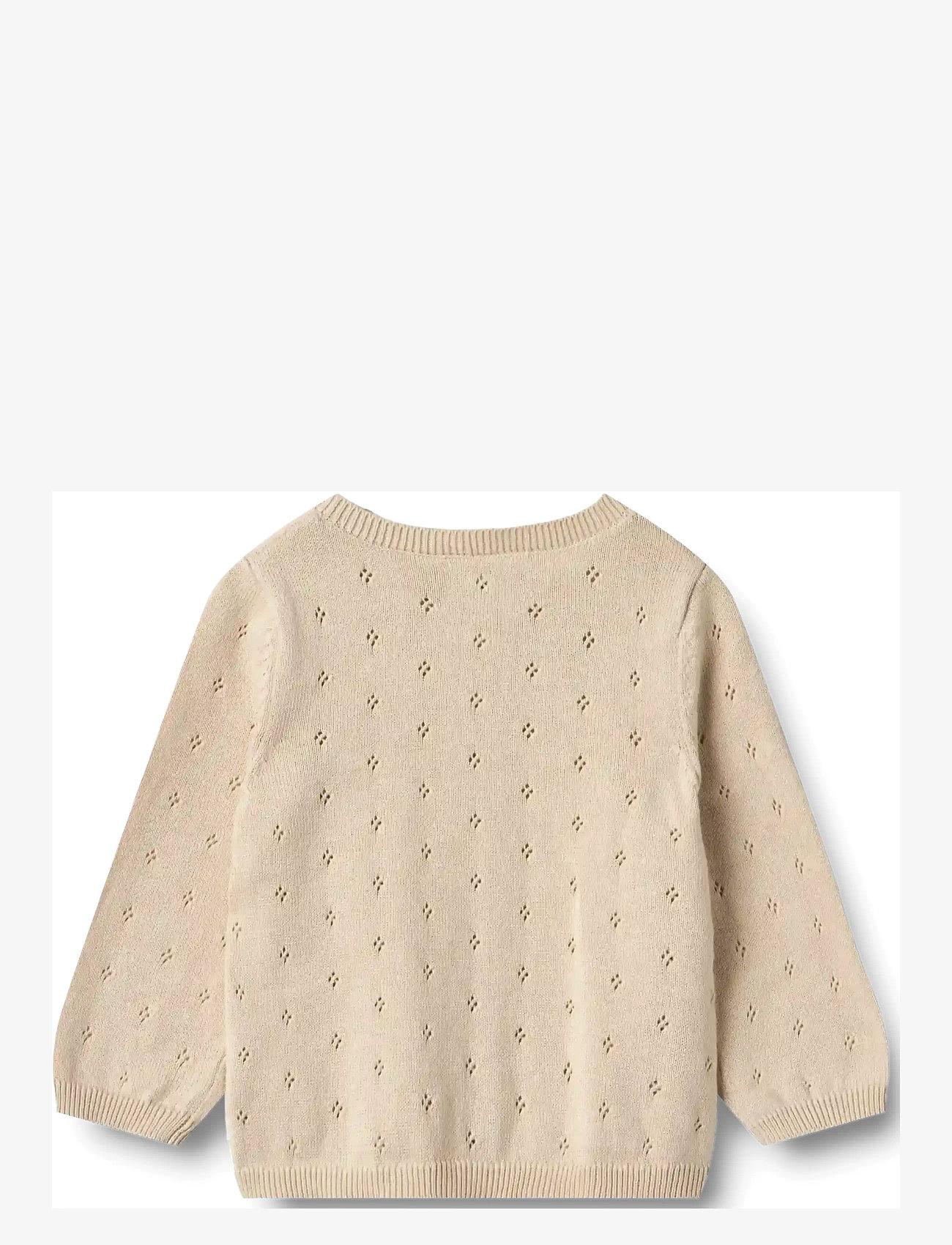 Wheat - Knit Cardigan Maia - cardigans - offwhite - 2