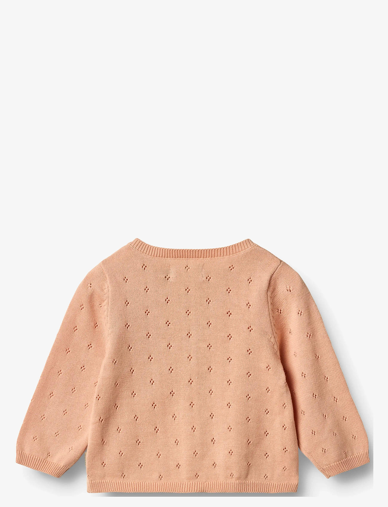 Wheat - Knit Cardigan Maia - cardigans - pink sand - 1
