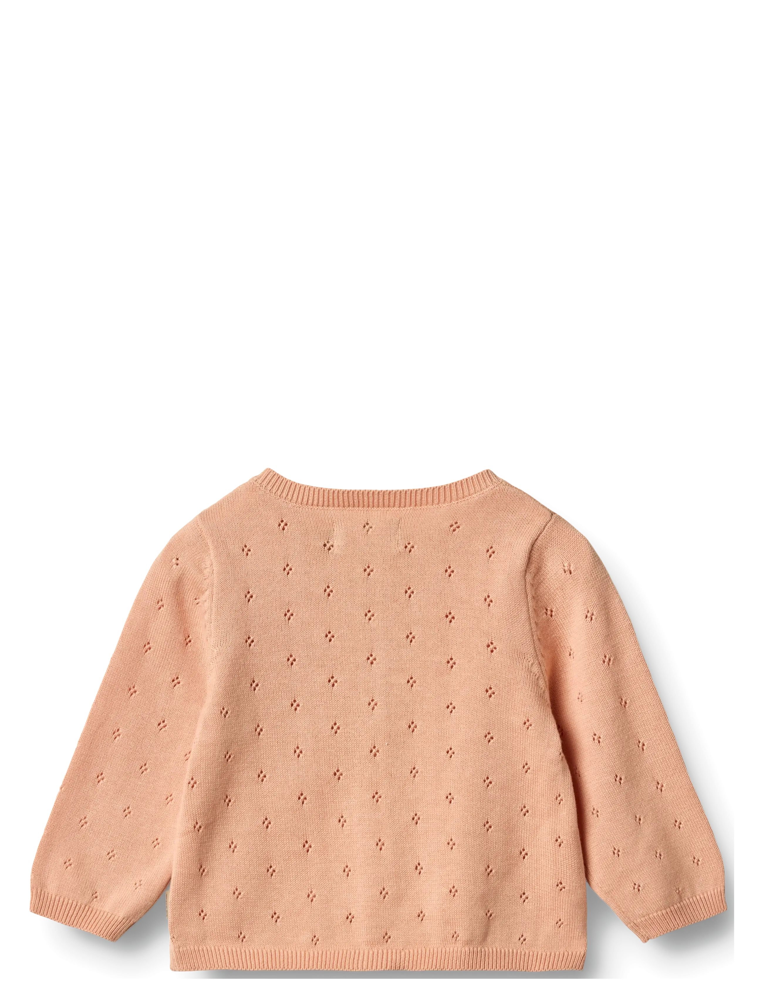 Wheat - Knit Cardigan Maia - cardigans - pink sand - 1
