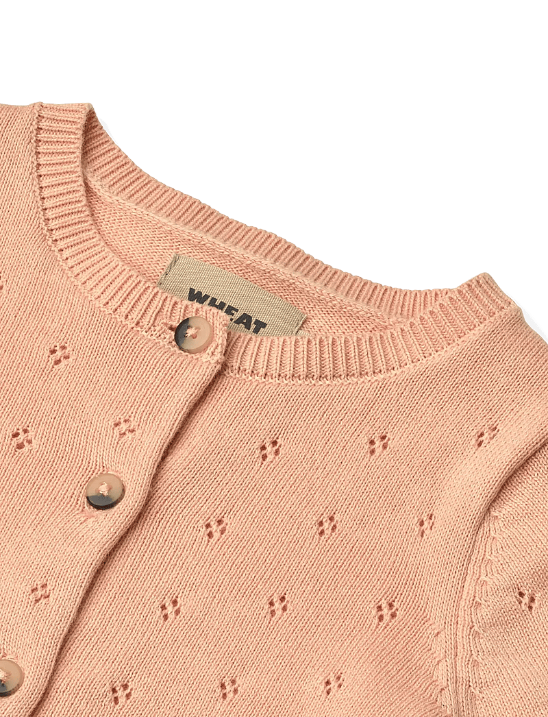 Wheat - Knit Cardigan Maia - cardigans - pink sand - 2