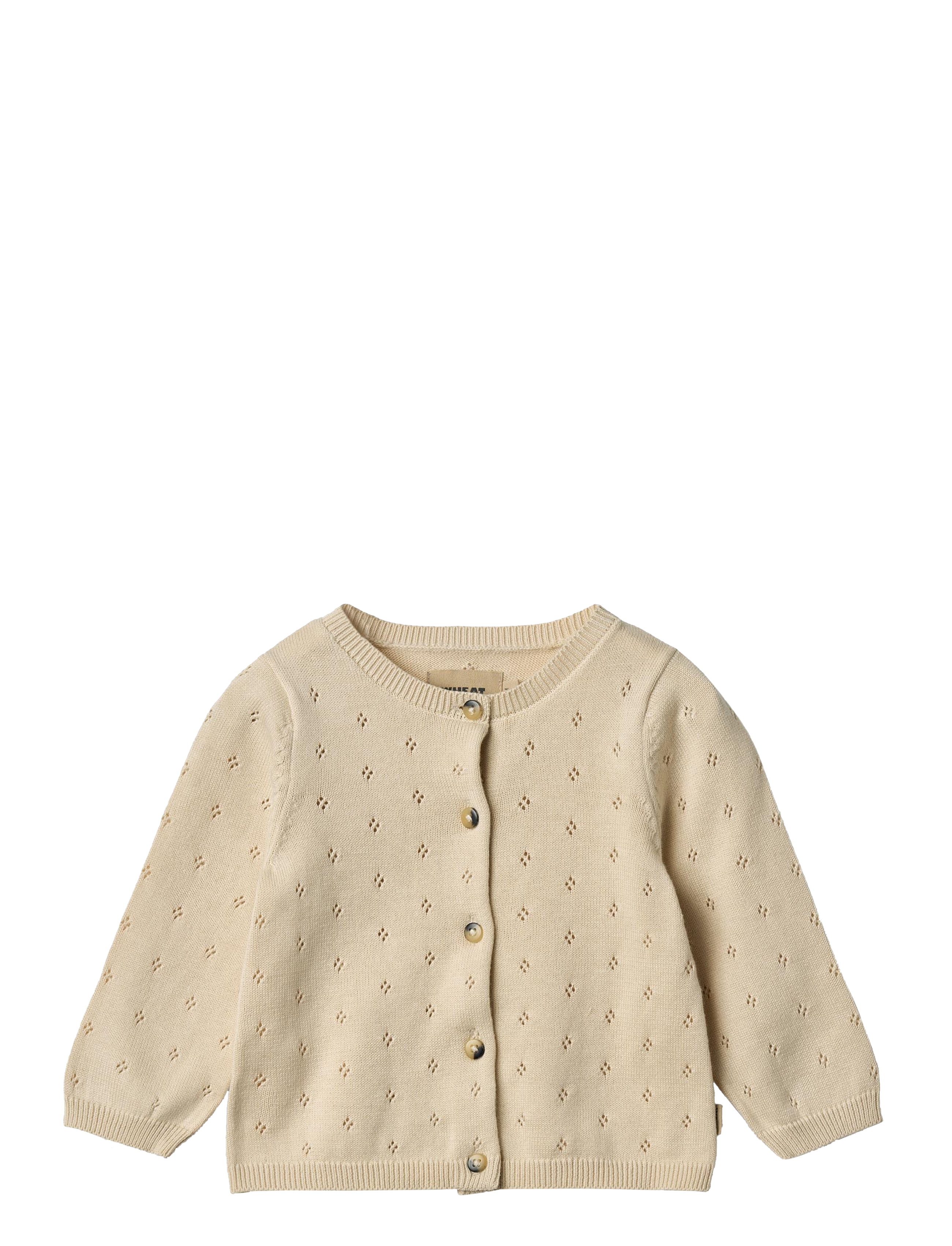 WHEAT Knit Cardigan Maia Cream - 68 - Kinder