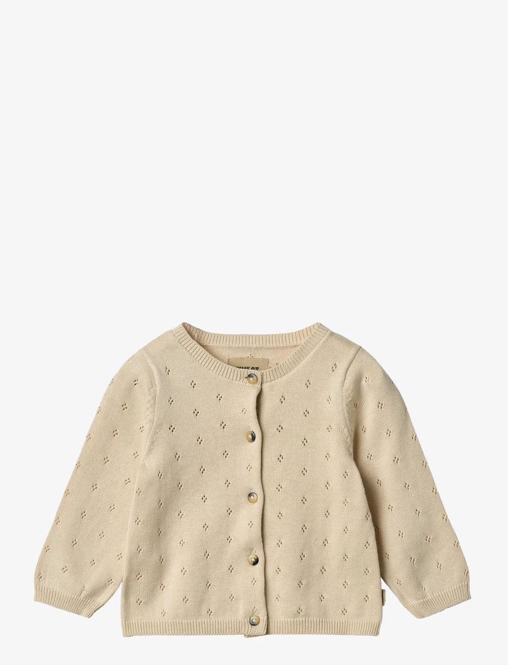 Wheat - Knit Cardigan Maia - cardigans - sandshell - 1