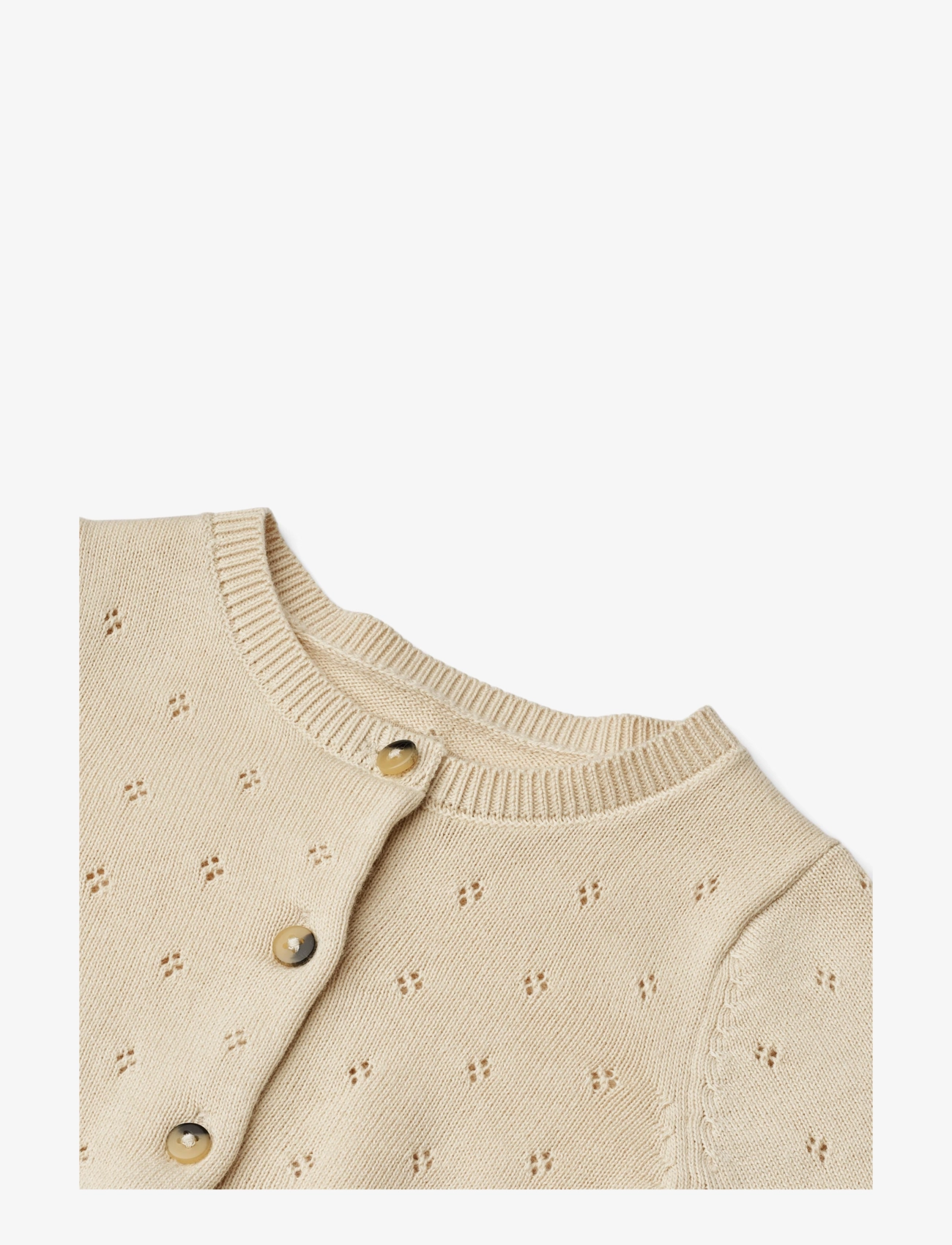 Wheat - Knit Cardigan Maia - cardigans - sandshell - 3