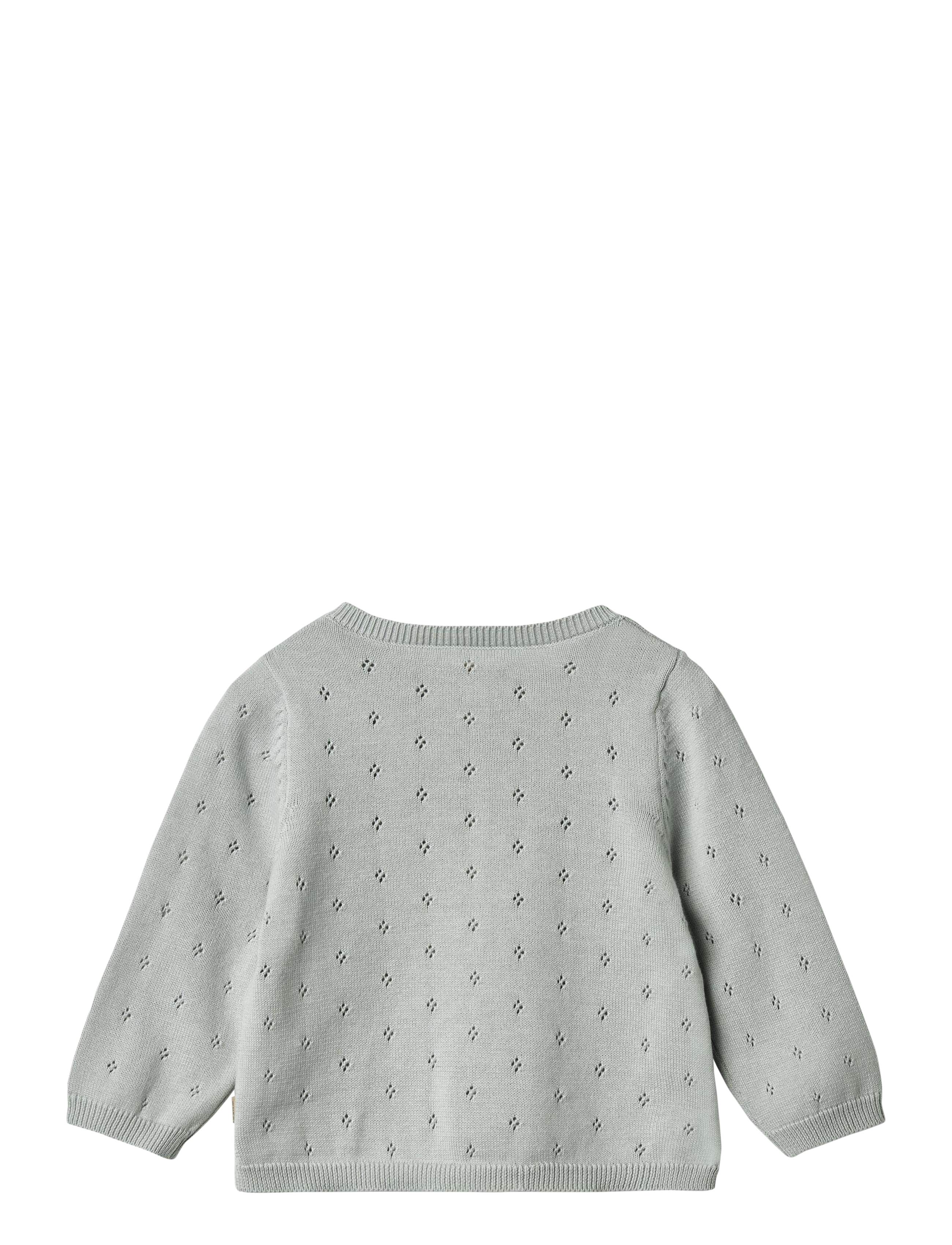 Wheat - Knit Cardigan Maia - cardigans - soft blue - 2