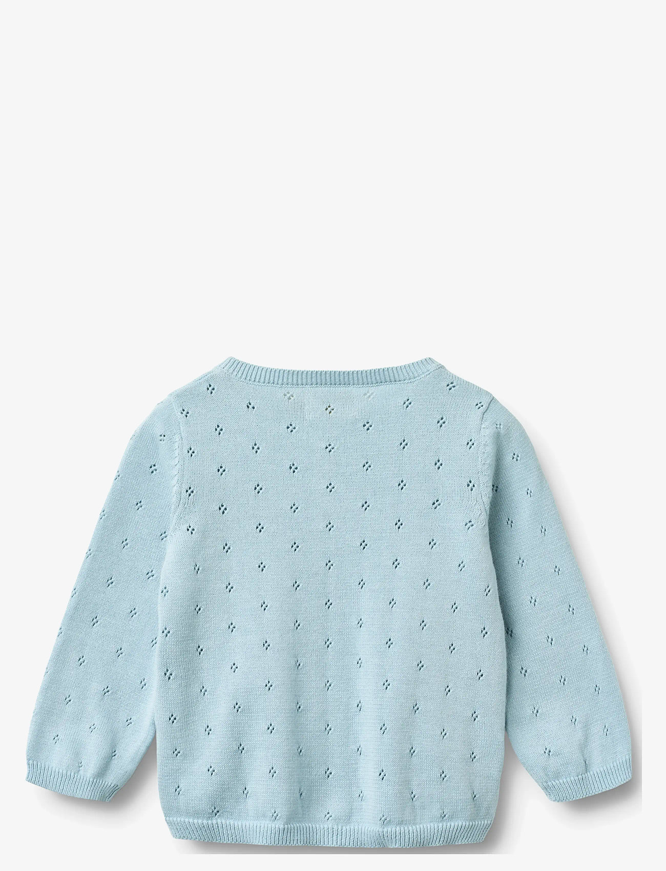 Wheat - Knit Cardigan Maia - cardigans - summer sky - 1