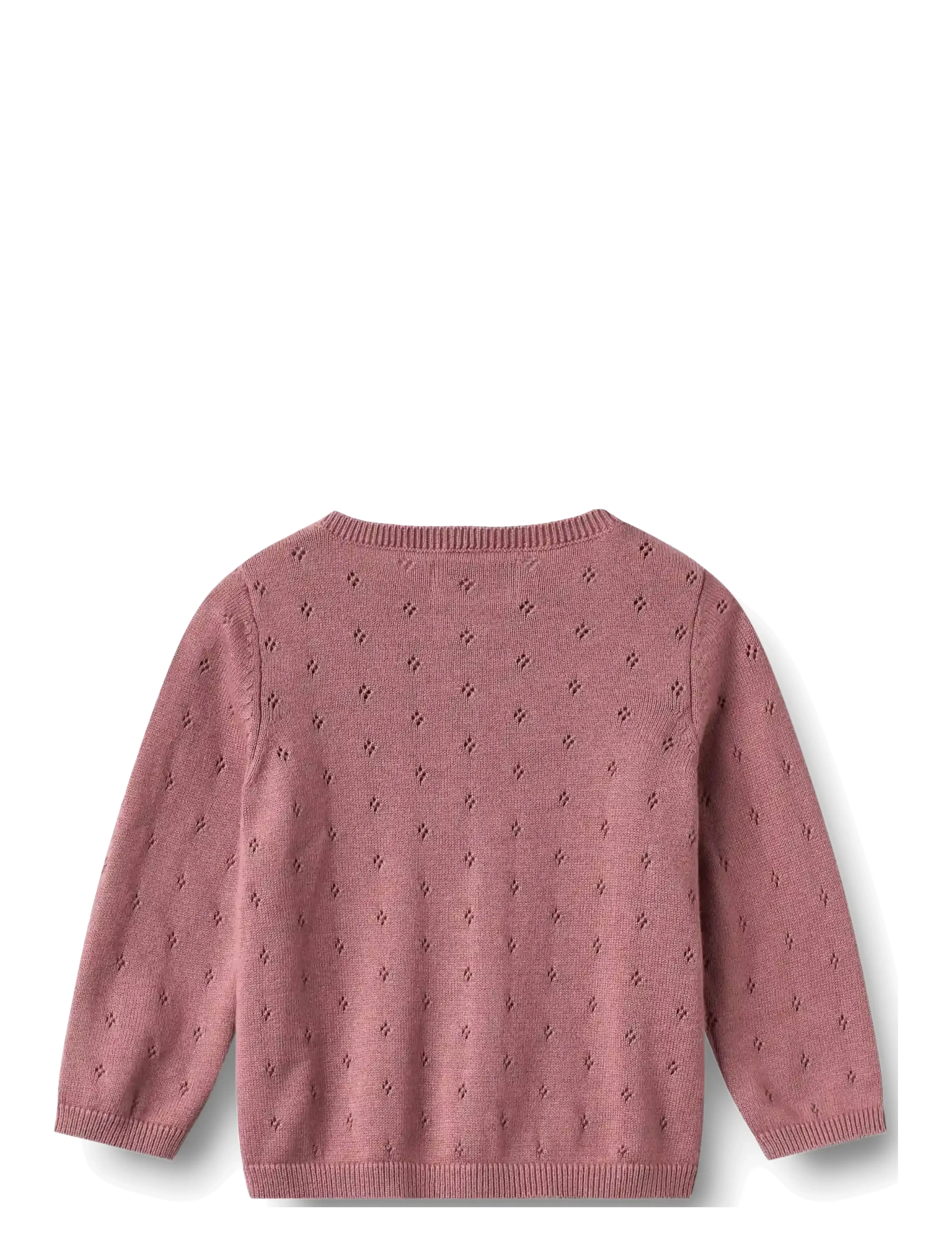 Wheat - Knit Cardigan Maia - koftor - warm lilac - 1