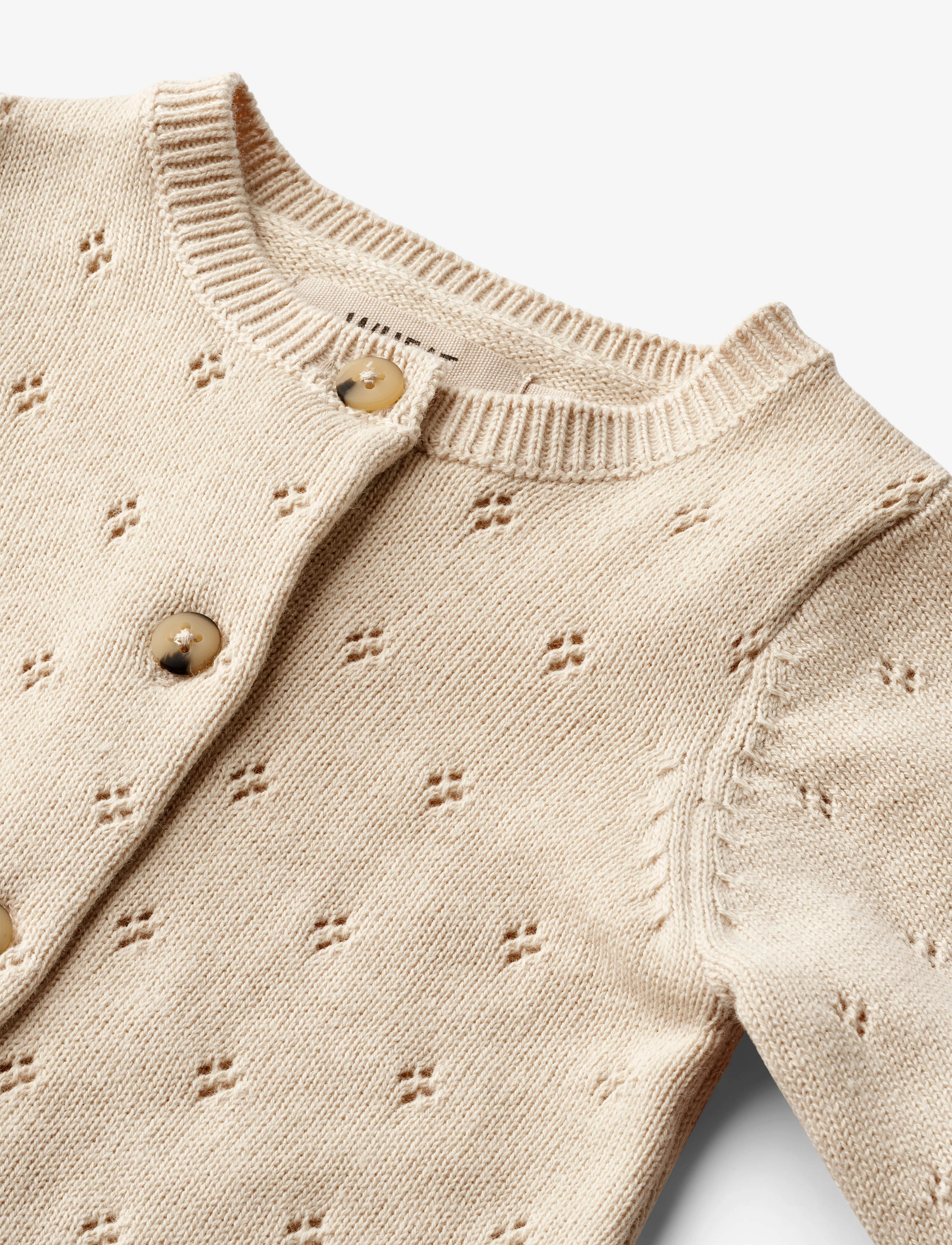 Wheat - Knit Cardigan Maia - sandshell - 2