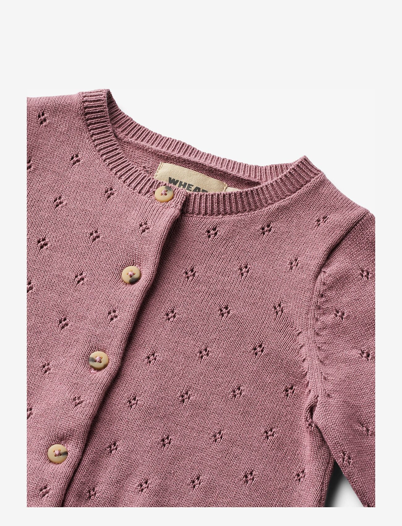 Wheat - Knit Cardigan Maia - lavender dawn - 2