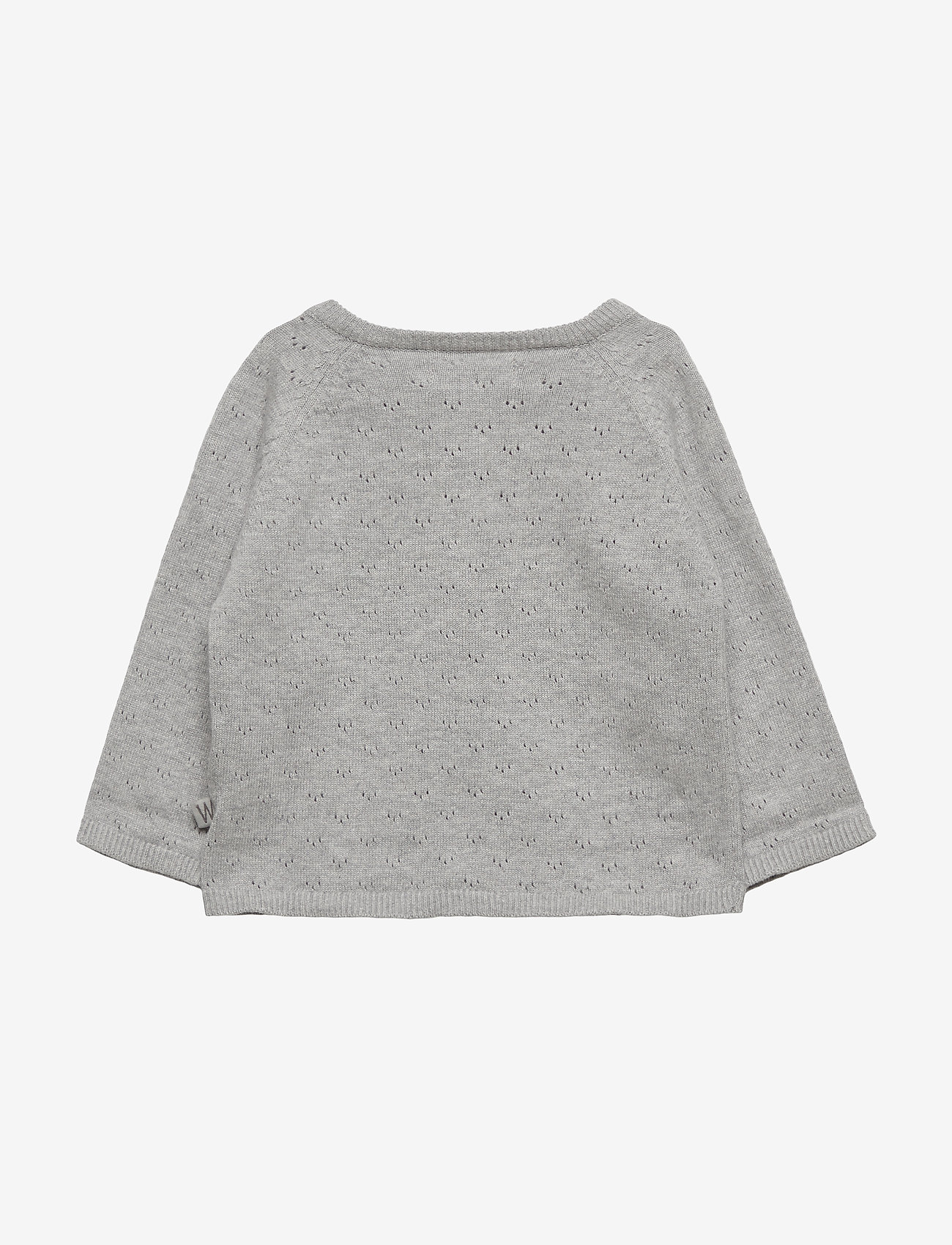 Wheat - Knit Cardigan Maja - melange grey - 1