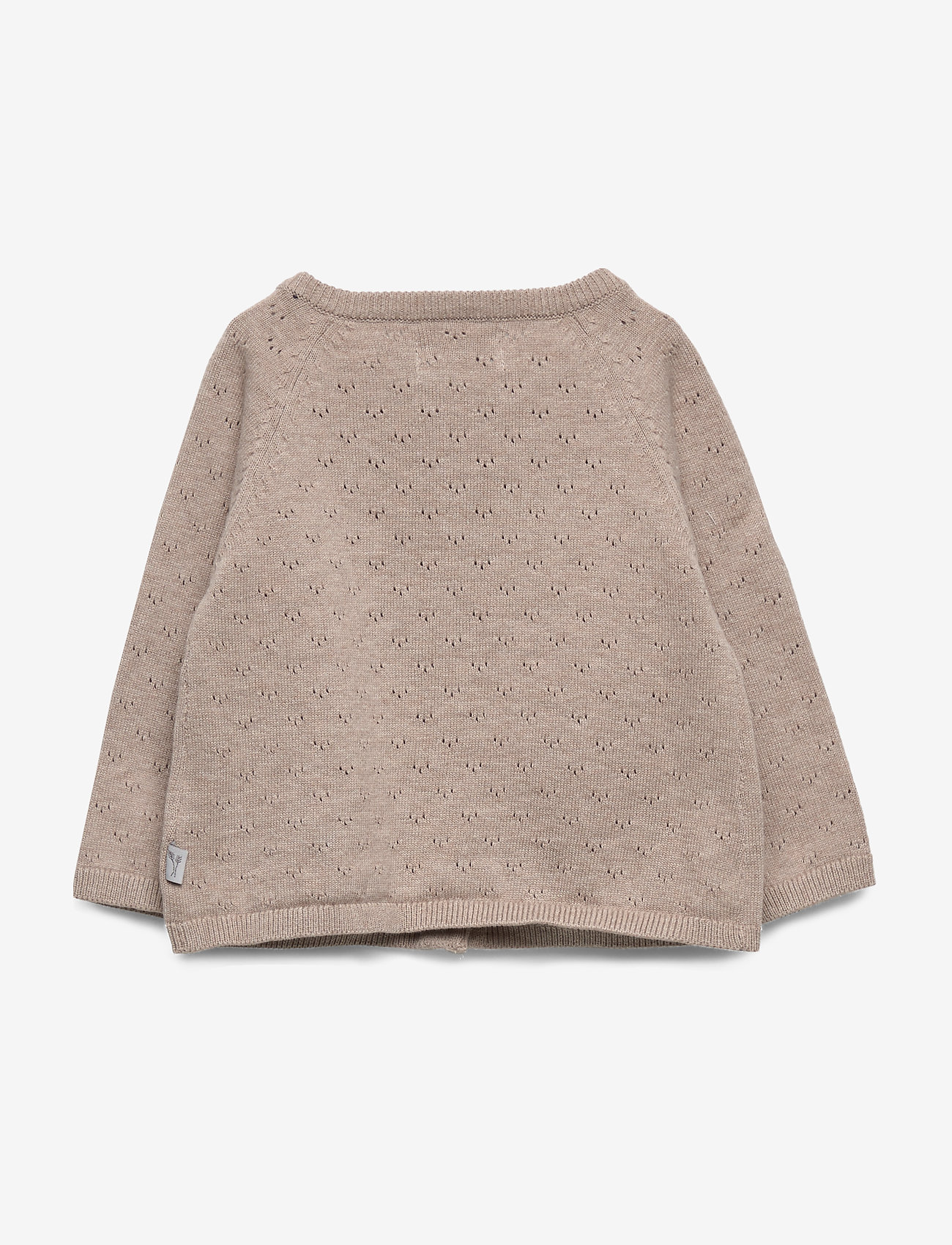 Wheat - Knit Cardigan Maja - melange sand - 1