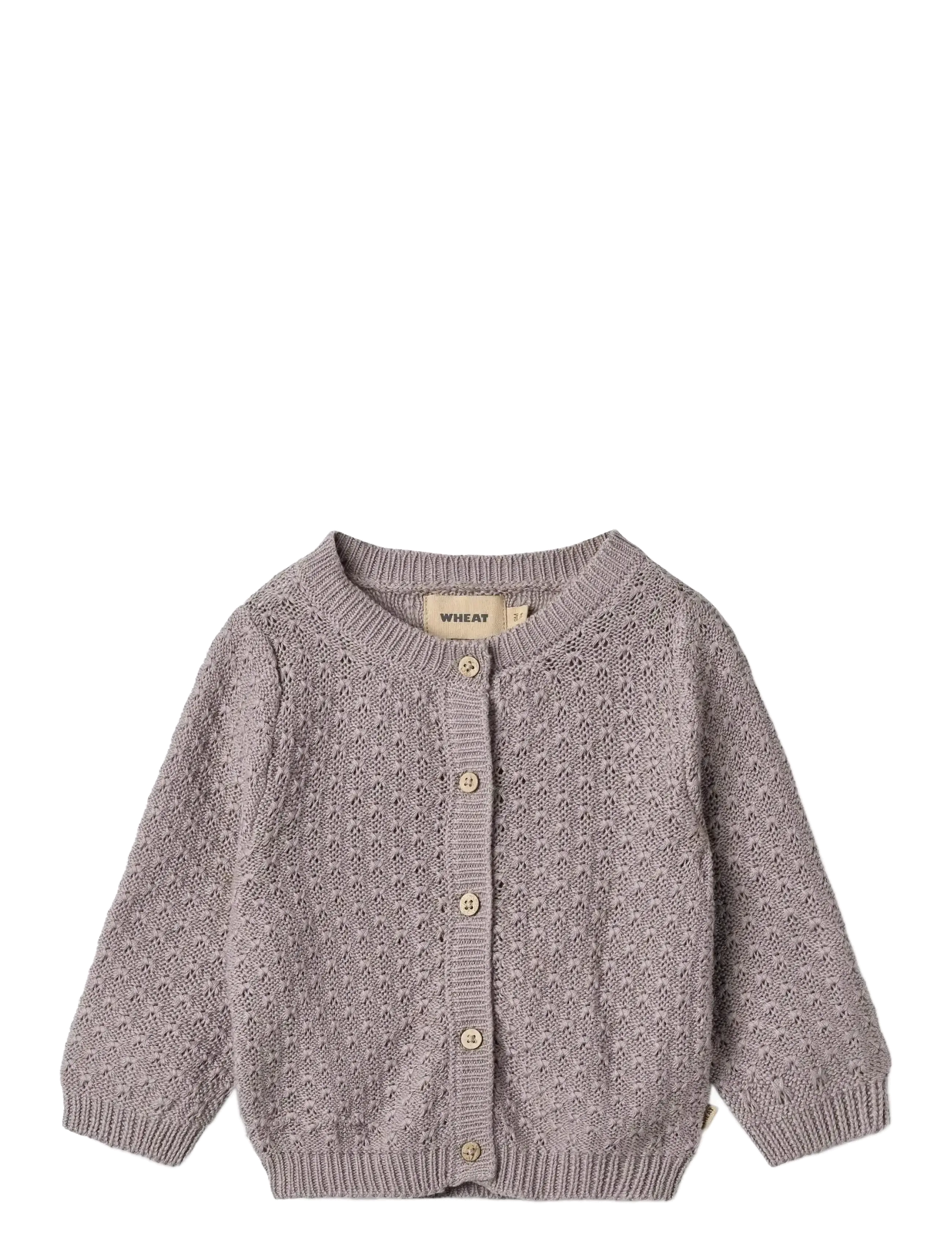 WHEAT Knit Cardigan Magnella Lila - 74 - Kinder