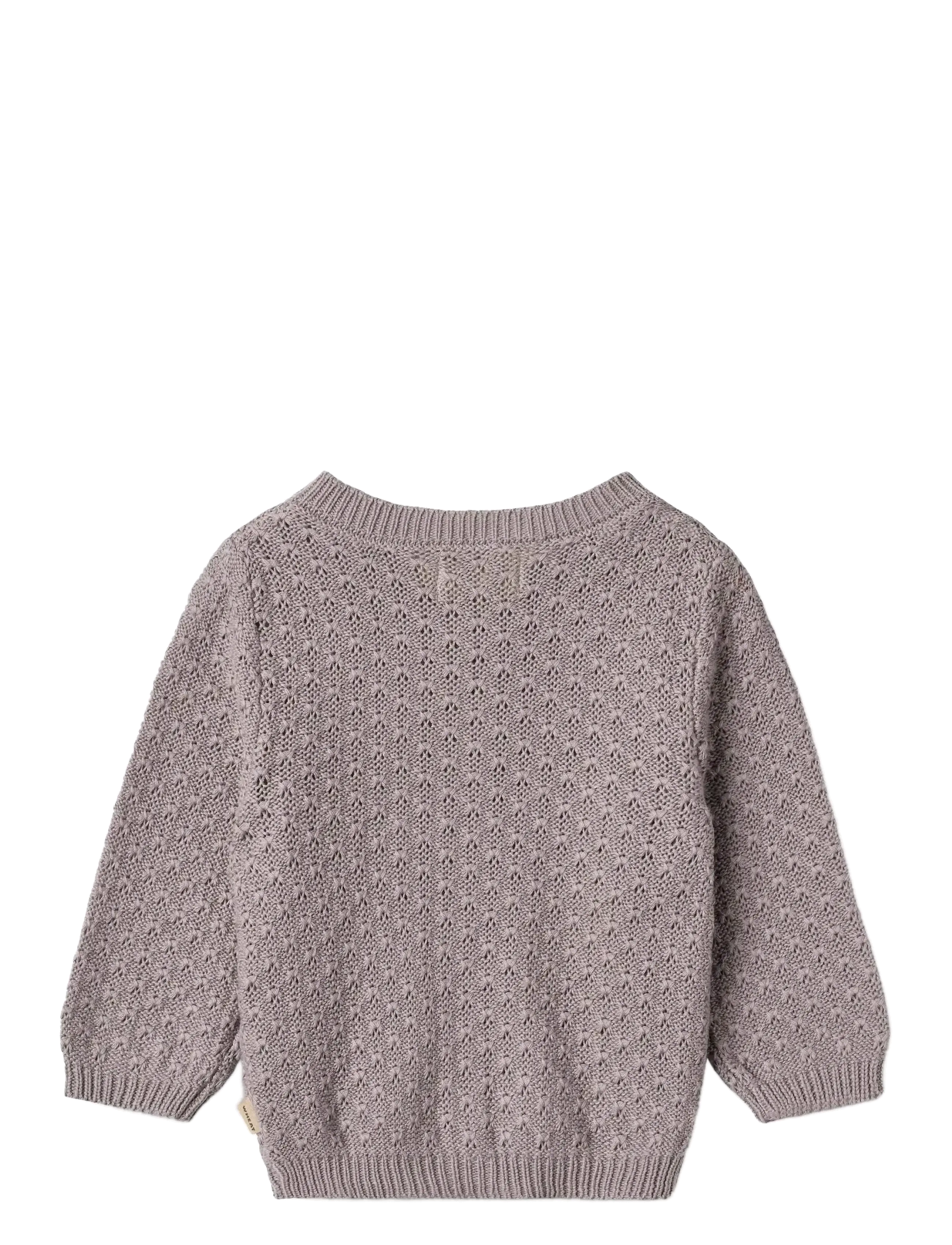Wheat - Knit Cardigan Magnella - neuletakit - dusty purple - 1