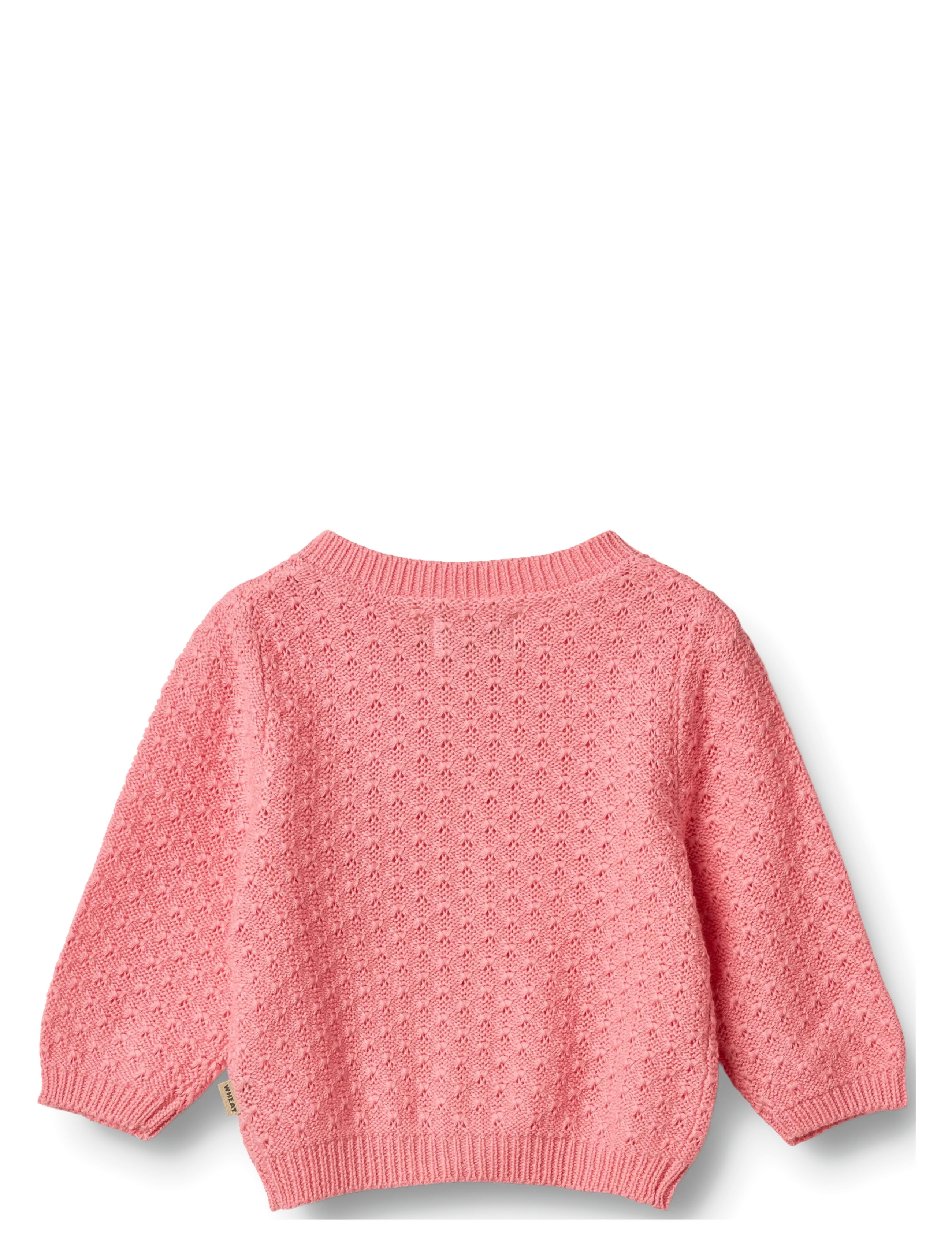 Wheat - Knit Cardigan Magnella - koftor - flamingo pink - 1