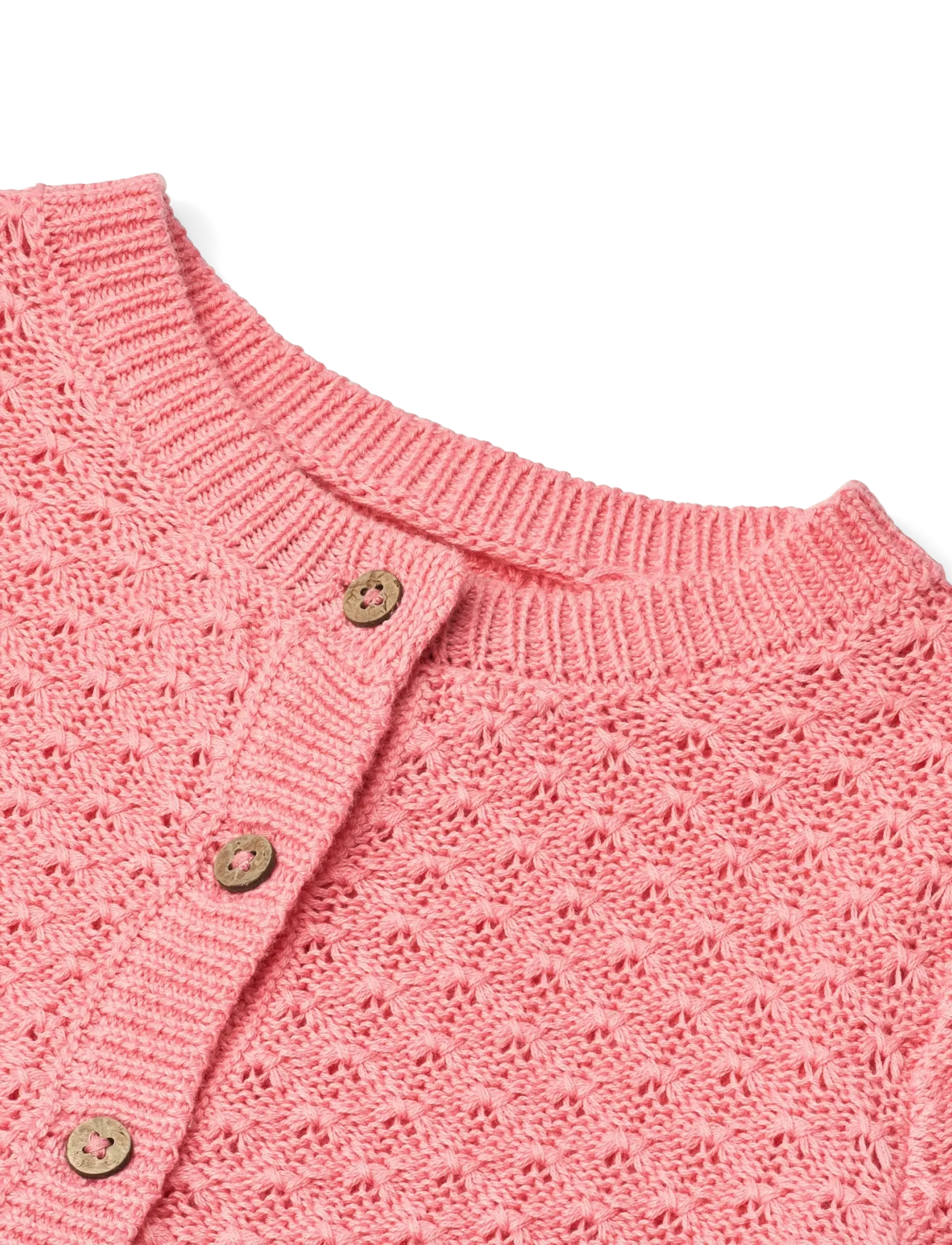Wheat - Knit Cardigan Magnella - koftor - flamingo pink - 2