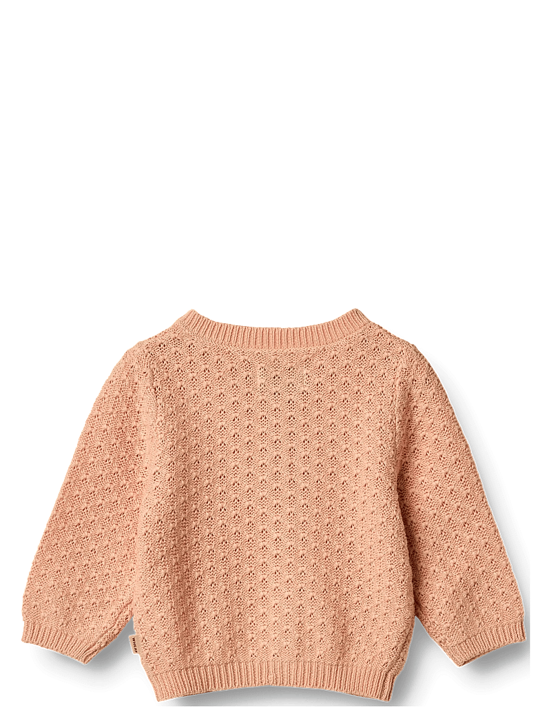 Wheat - Knit Cardigan Magnella - cardigans - pink sand - 2