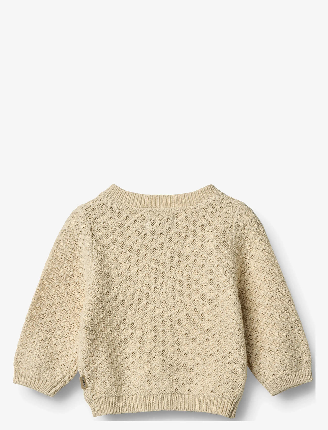 Wheat - Knit Cardigan Magnella - cardigans - sandshell - 1